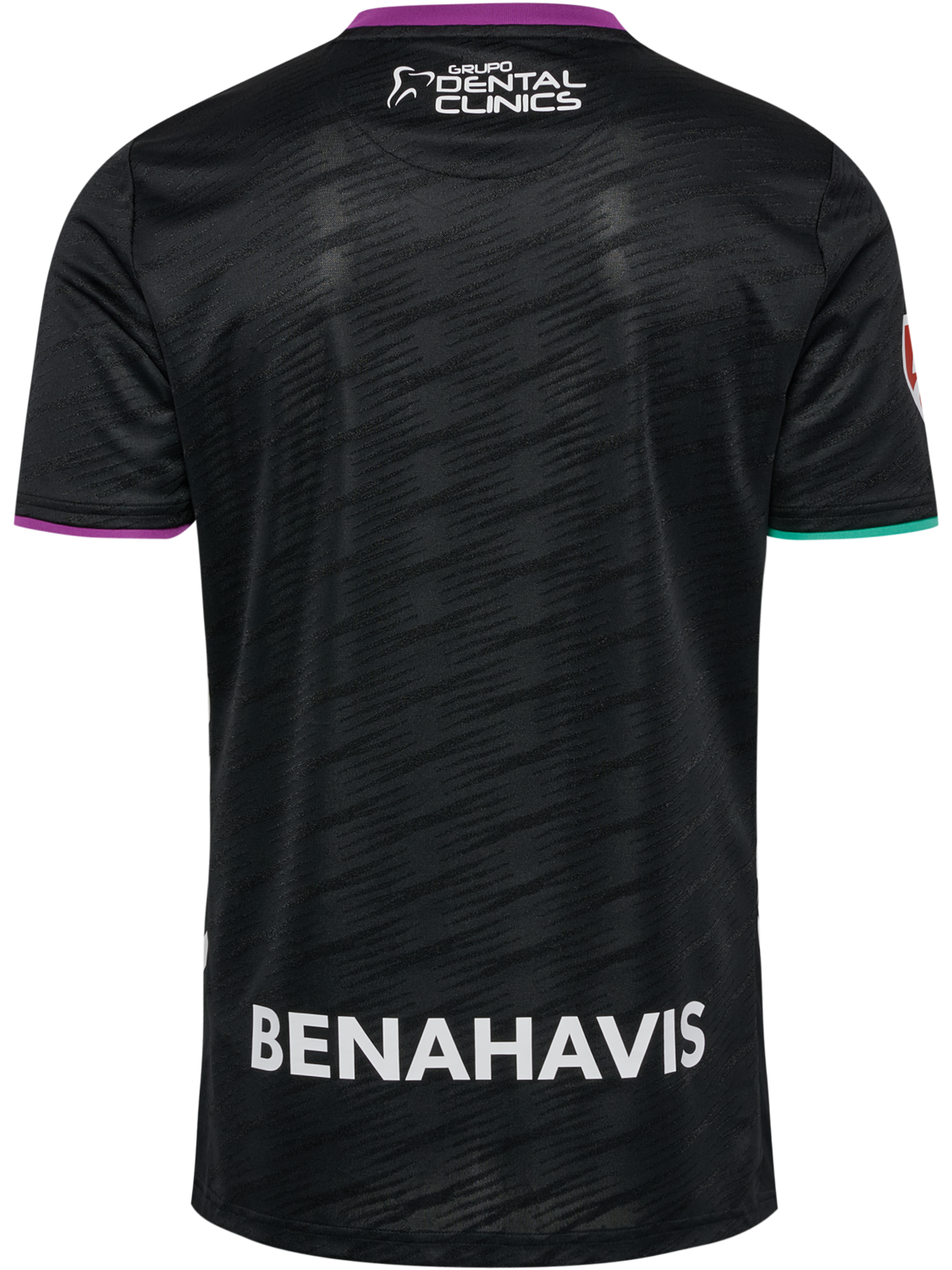 MCF 25/26 AWAY JERSEY S/S KIDS, BLACK, packshot