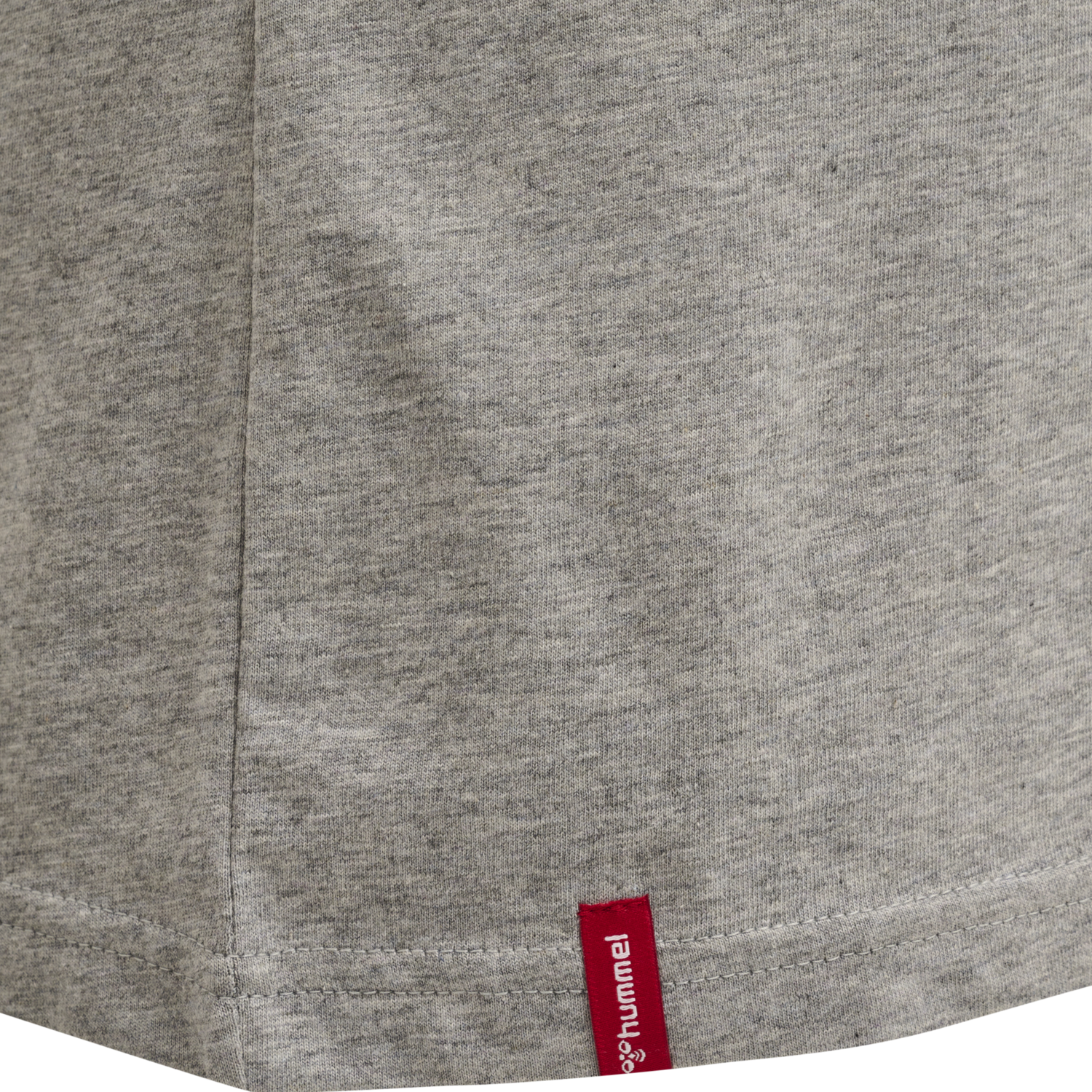 hmlRED BASIC T-SHIRT S/S WOMAN, GREY MELANGE, packshot