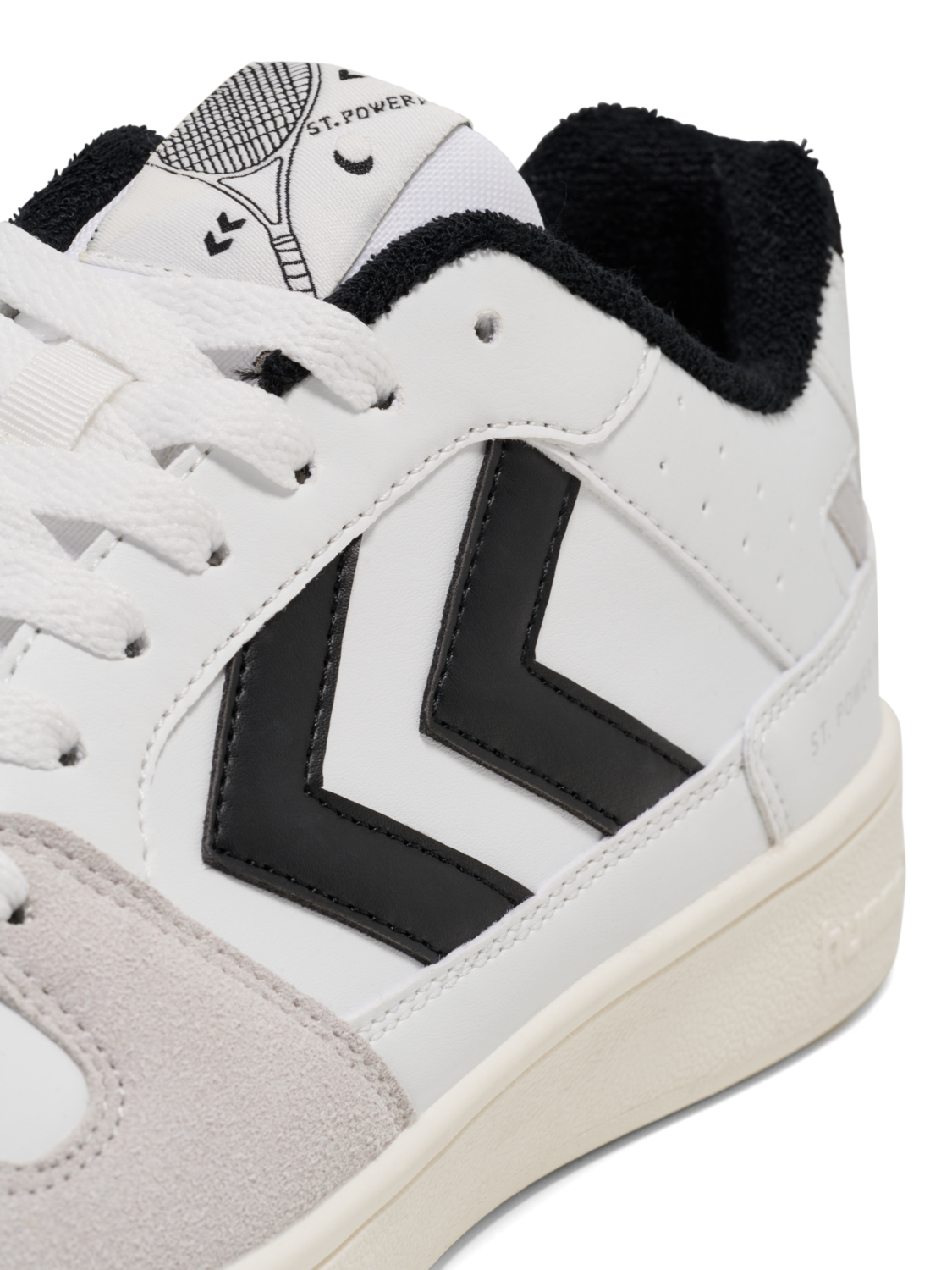 ST. POWER PLAY PL, WHITE/BLACK, packshot