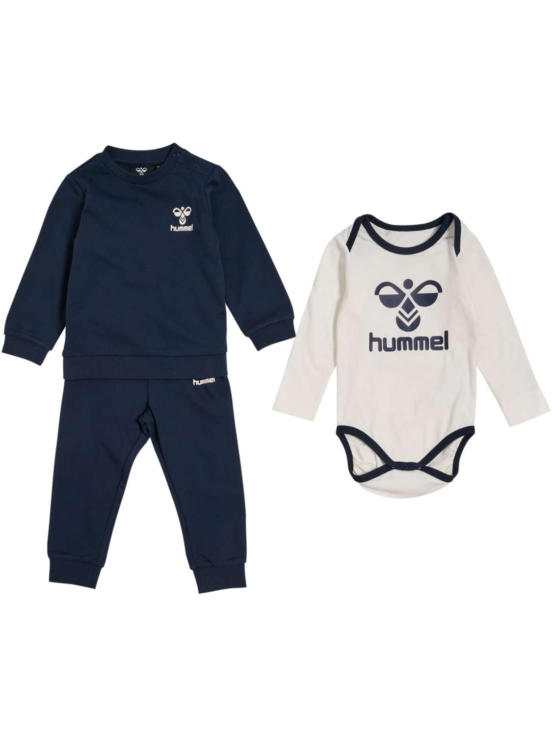 hmlTRIO CREWSUIT SET, PARISIAN NIGHT, packshot