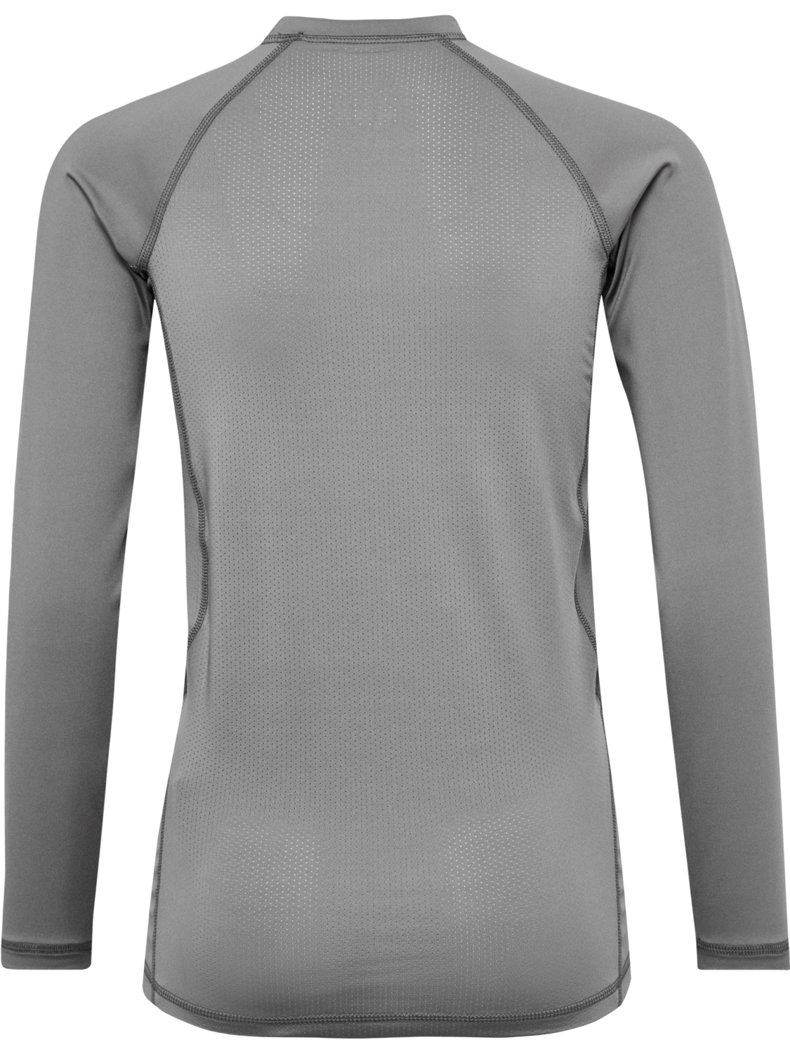 hmlBL PERFORMANCE TEE L/S KIDS, STEEL GRAY, packshot