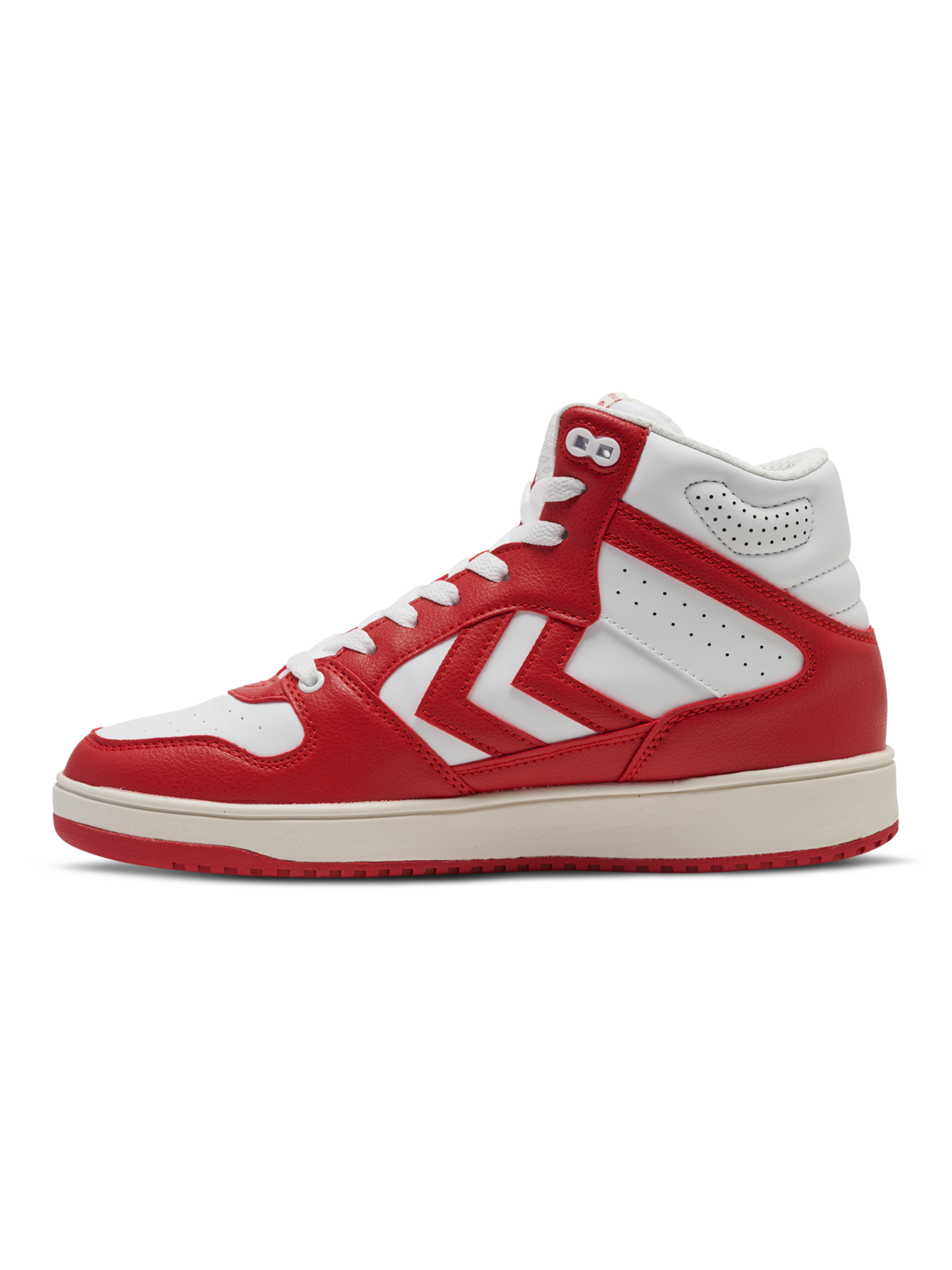 ST. POWER PLAY MID RT, WHITE/RED, packshot