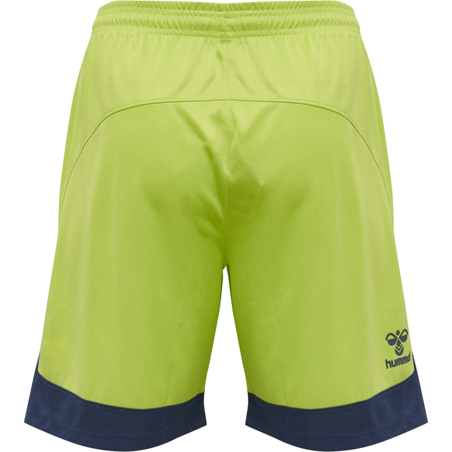 hmlLEAD POLY SHORTS, LIME PUNCH, packshot
