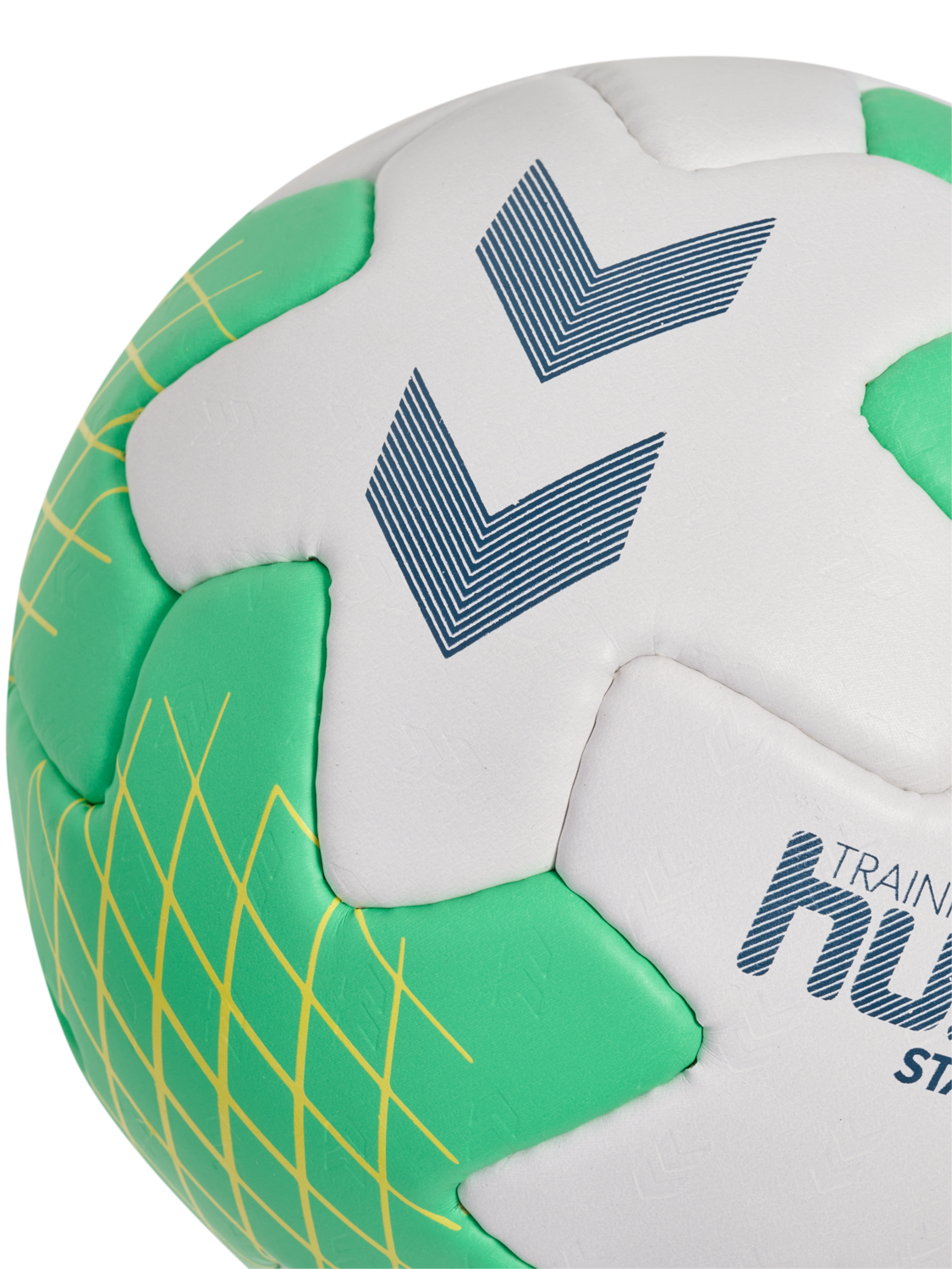 hmlSTAR ELITE HB, OFF WHITE/GREEN/YELLOW, packshot