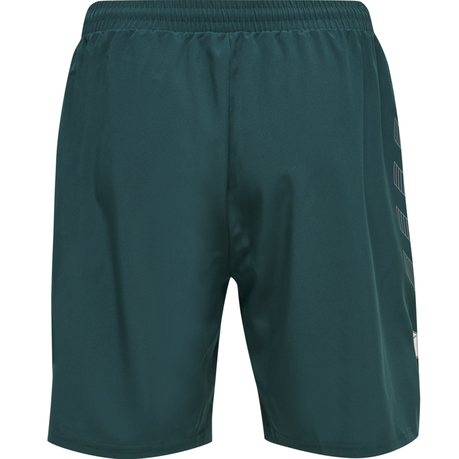 hmlMOVE GRID WOVEN SHORTS, DEEP TEAL, packshot