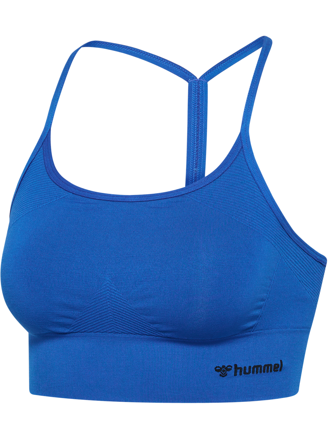 hmlTIFFY SEAMLESS SPORTS TOP, OLYMPIAN BLUE, packshot