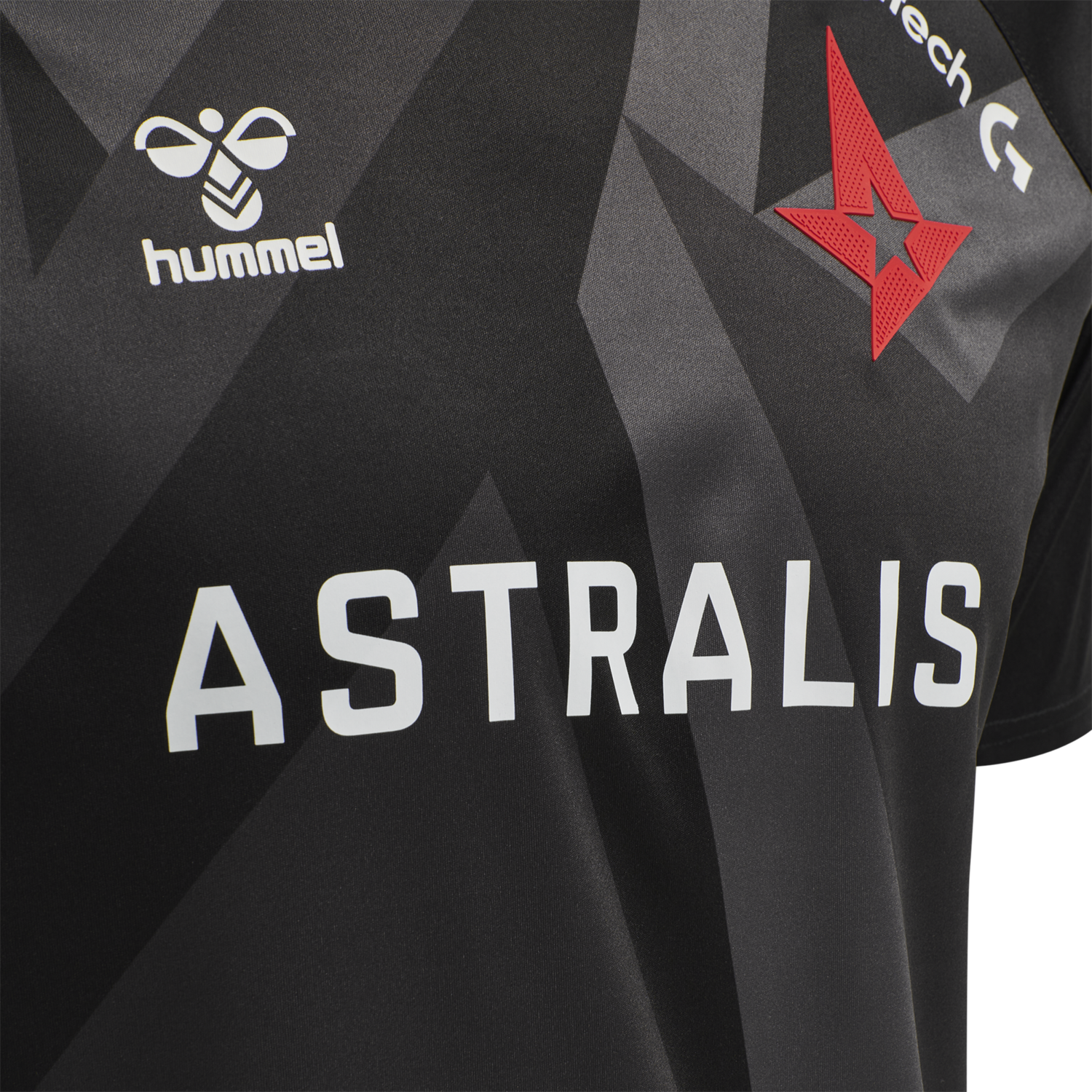 ASTRALIS 20/21 GAME JERSEY S/S, BLACK W/LOGO, packshot