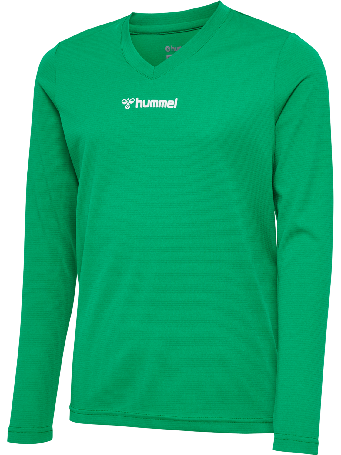 hmlBL ESSENTIAL TEE L/S KIDS, JELLY BEAN, packshot