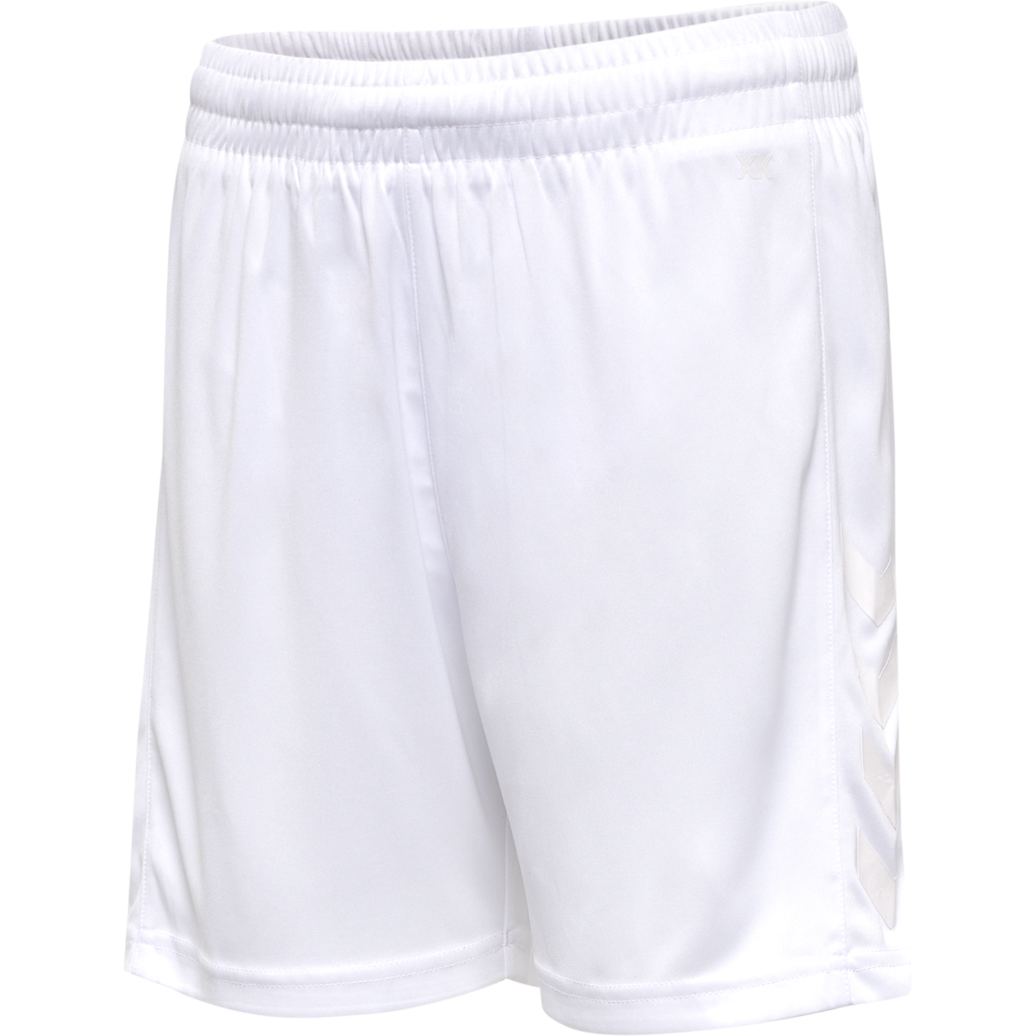 hmlCORE XK POLY SHORTS KIDS, WHITE/WHITE, packshot
