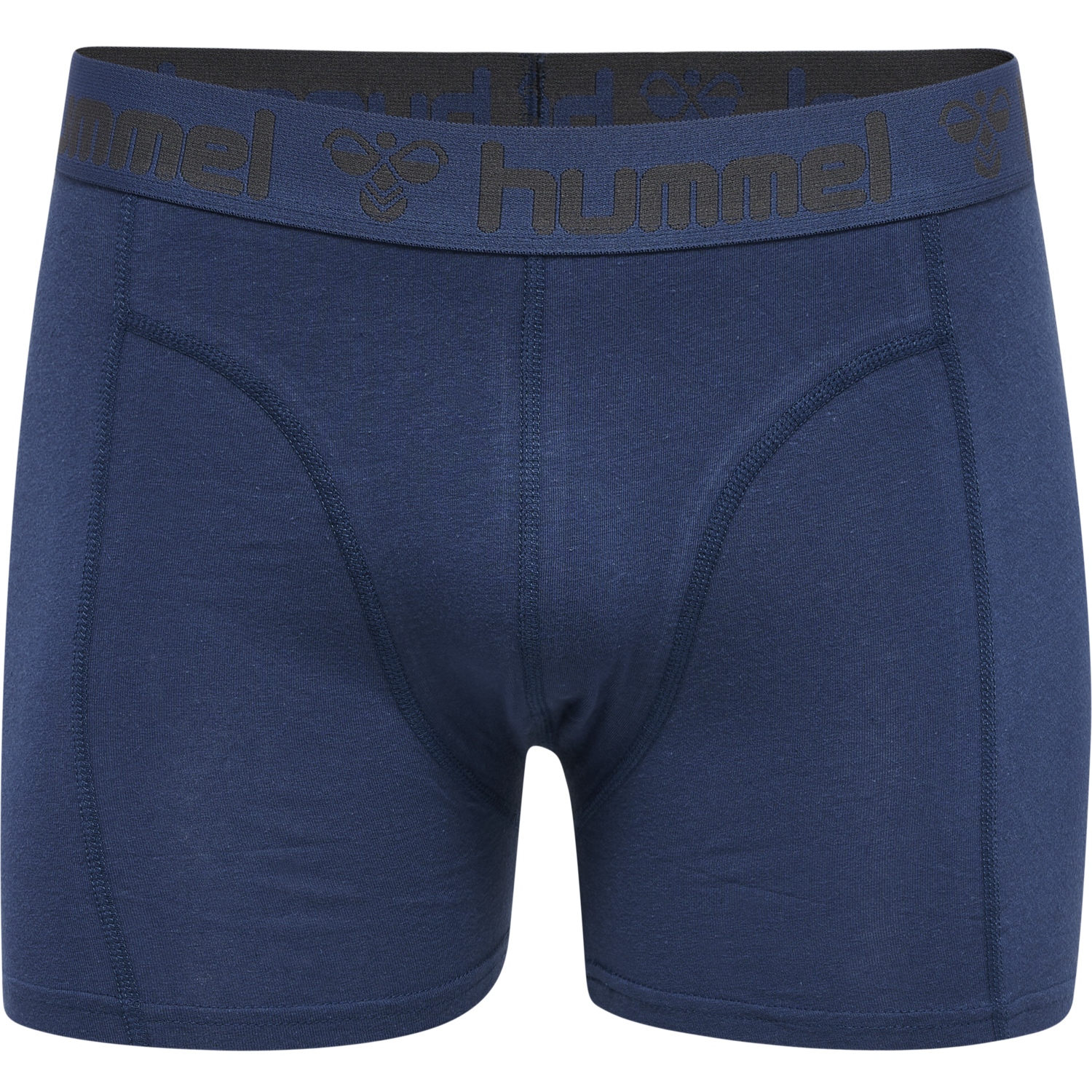 hmlMARSTON 4-PACK BOXERS, BLACK/INSIGINA BLUE, packshot