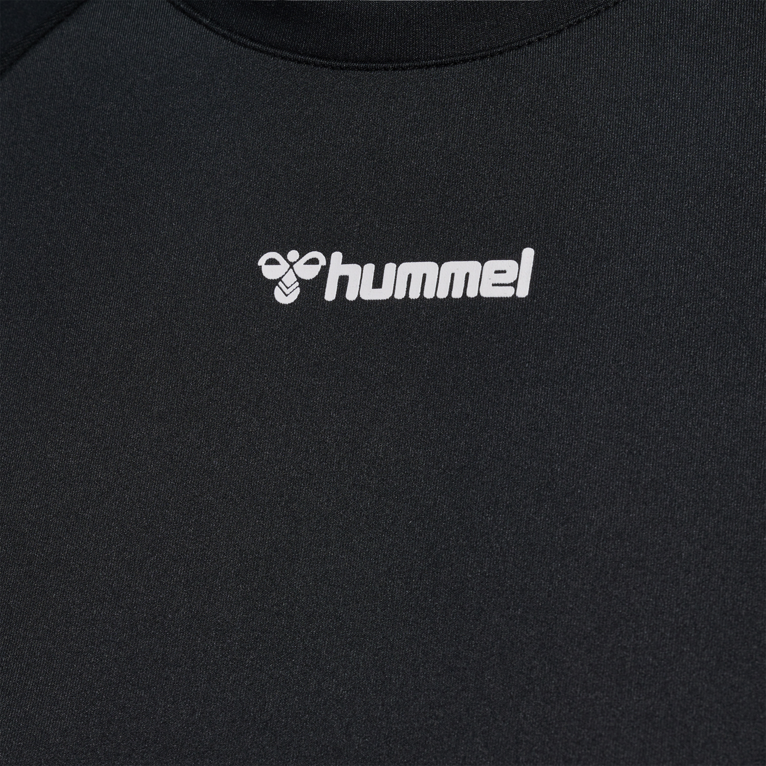 hmlMT KALU SHORT SWEATSHIRT, BLACK, packshot