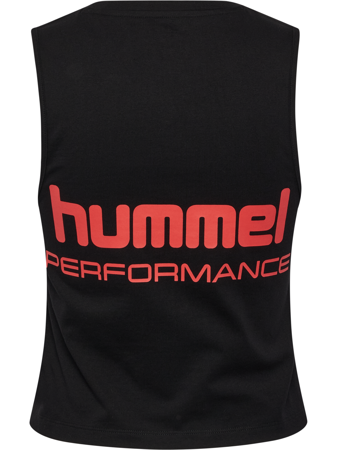 hmlHIIT CROPPED W MUSCLE TANK TOP, BLACK, packshot