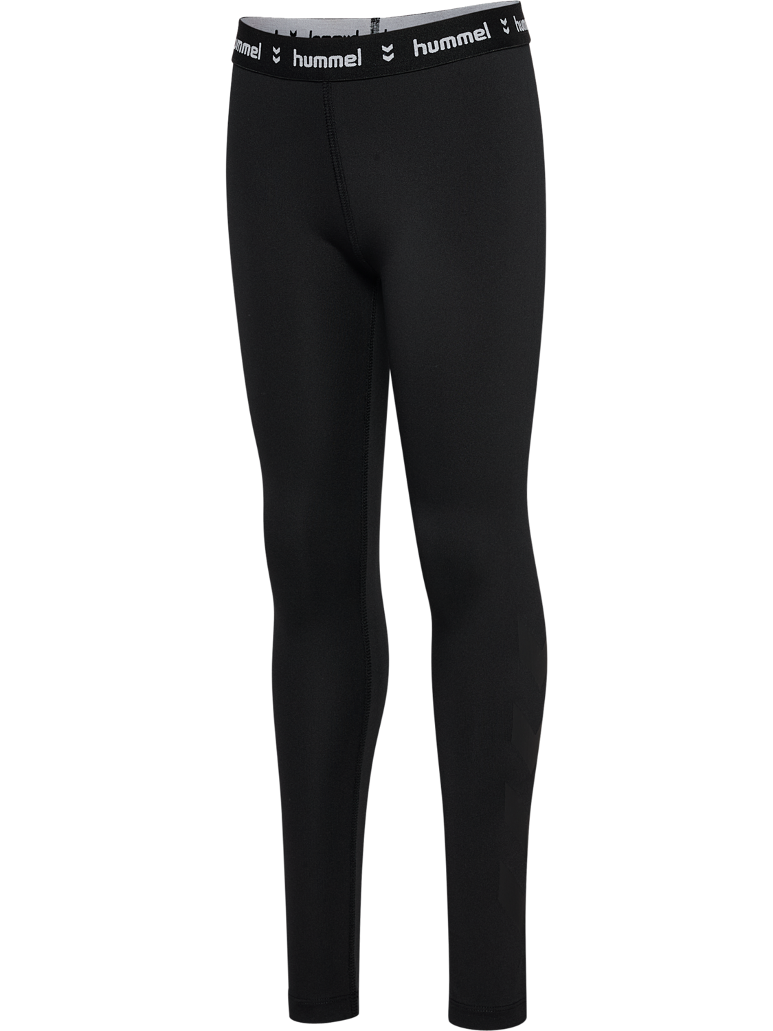 hmlJR PULSE MID WAIST TIGHTS, BLACK, packshot