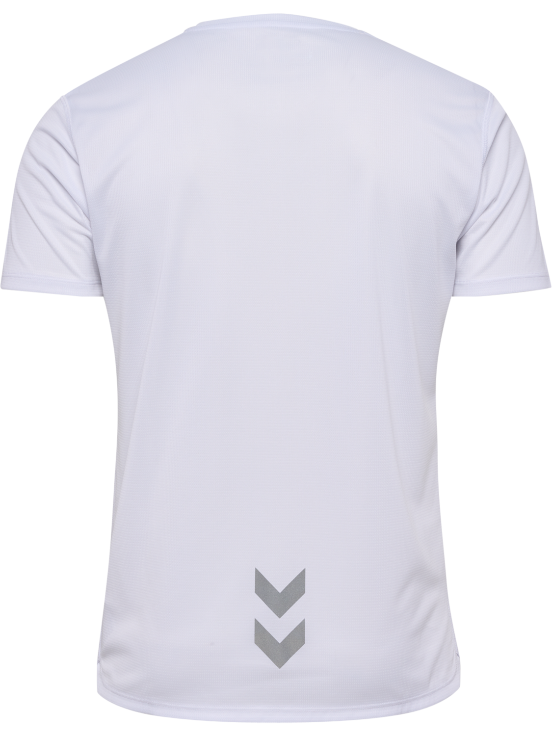 hmlRUN JERSEY S/S, WHITE, packshot