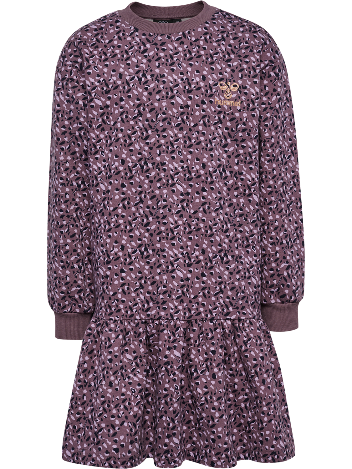 hmlANNIKA DRESS L/S, EPHEMERA, packshot