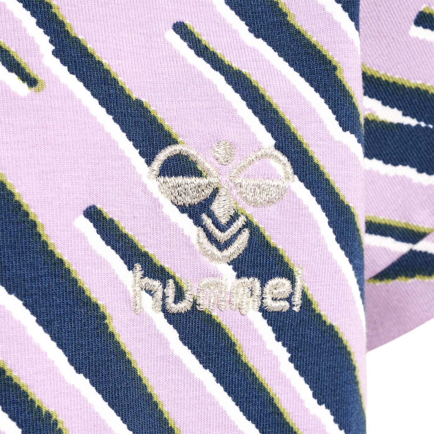 hmlRUSHY AOP DRESS S/S, ORCHID BLOOM, packshot