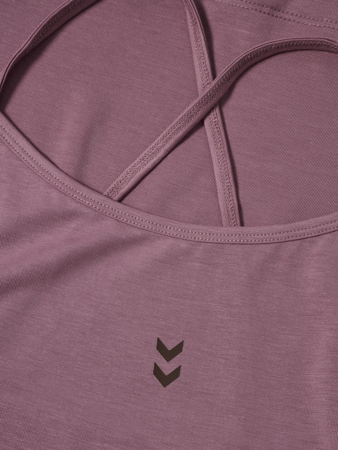 hmlYOGA SOFT W STRAP TOP, WISTFUL MAUVE, packshot