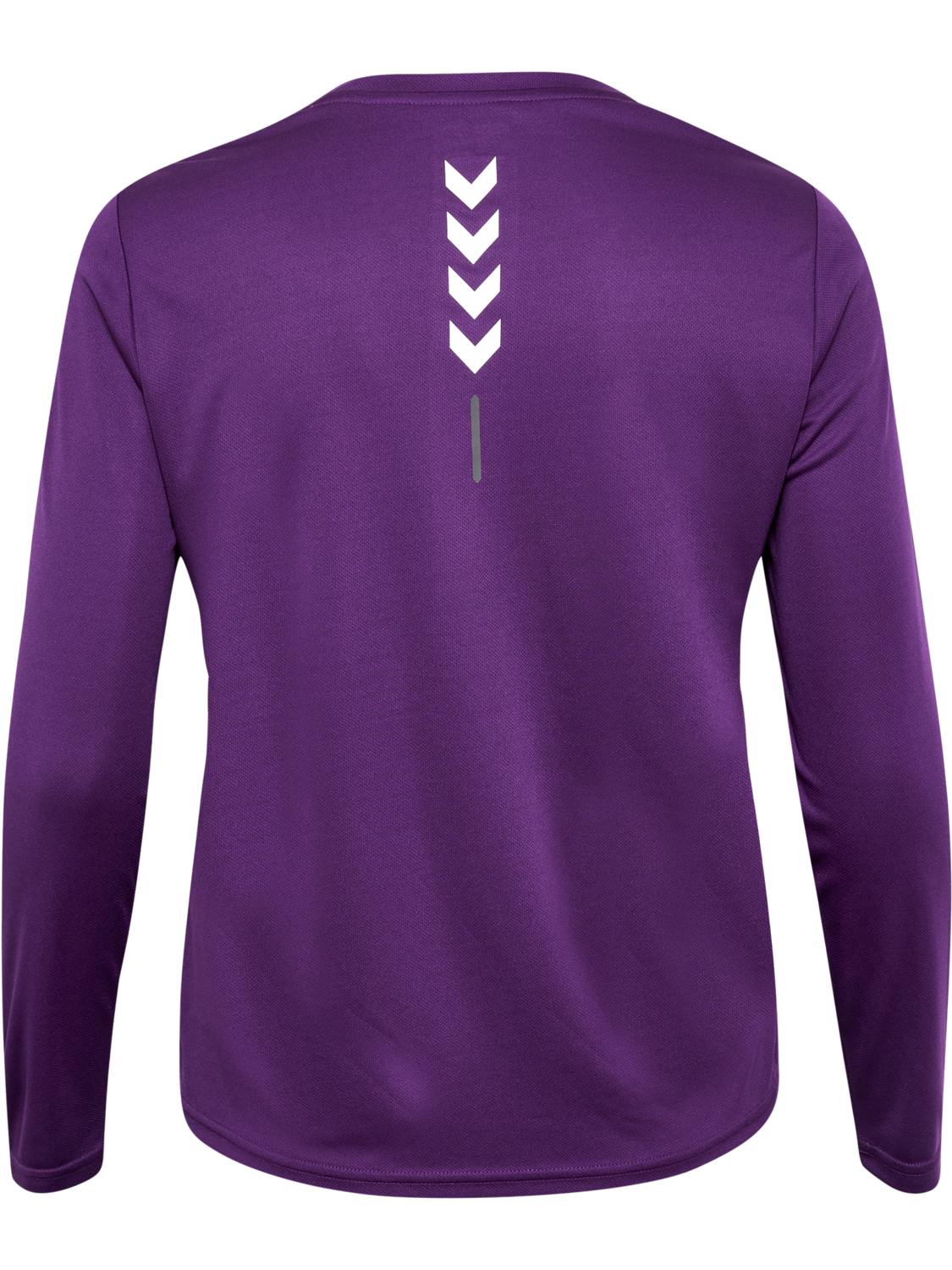 hmlTE CURVY T-SHIRT L/S PLUS, IMPERIAL PURPLE, packshot