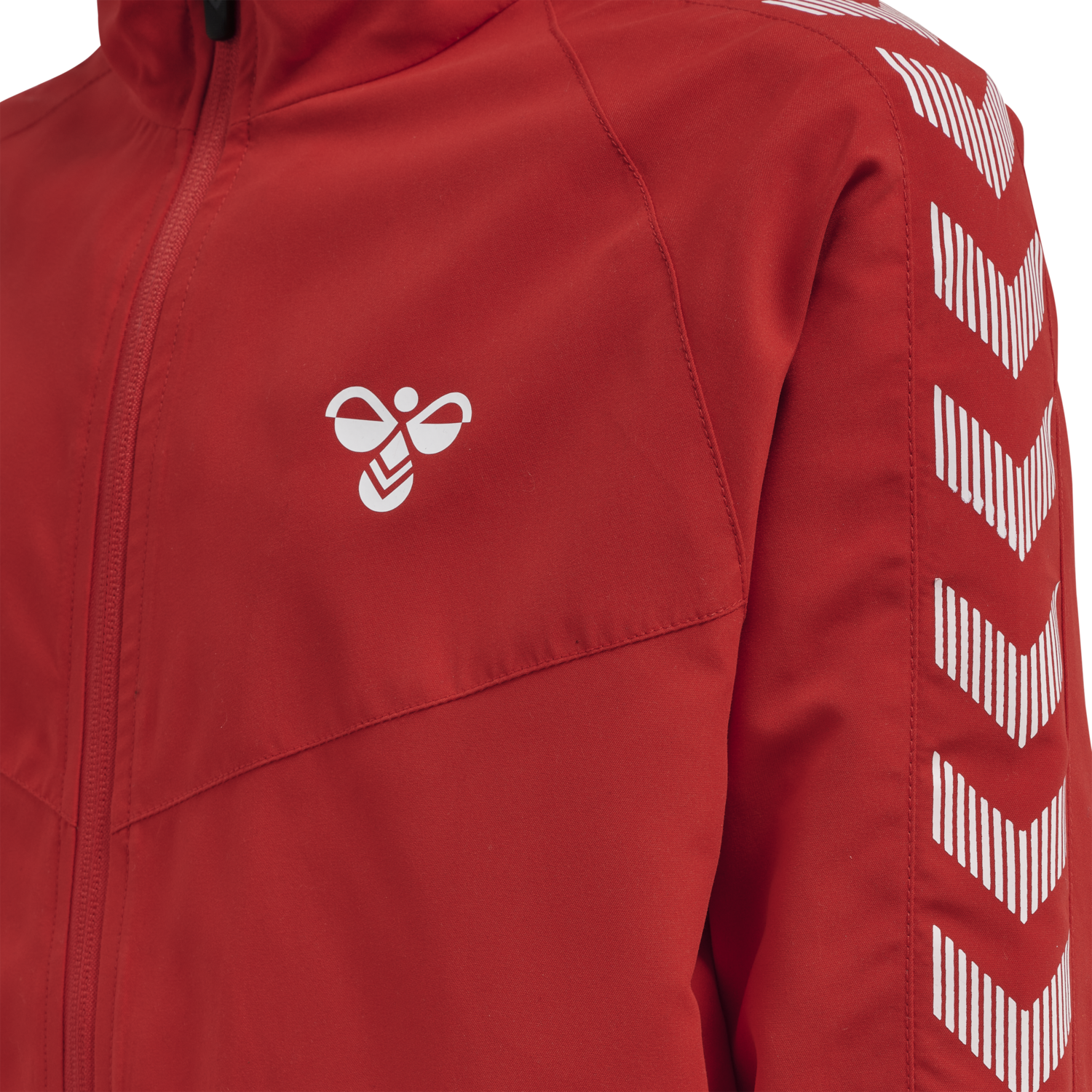 hmlGG12 TRACK JACKET KIDS, AURA ORANGE, packshot