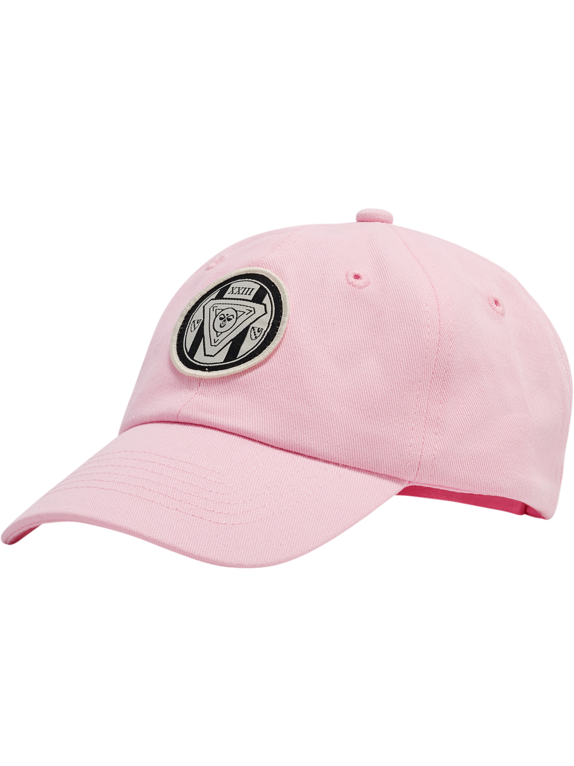 hmlJR BASEBALL BADGE CAP, PINK-A-BOO, packshot