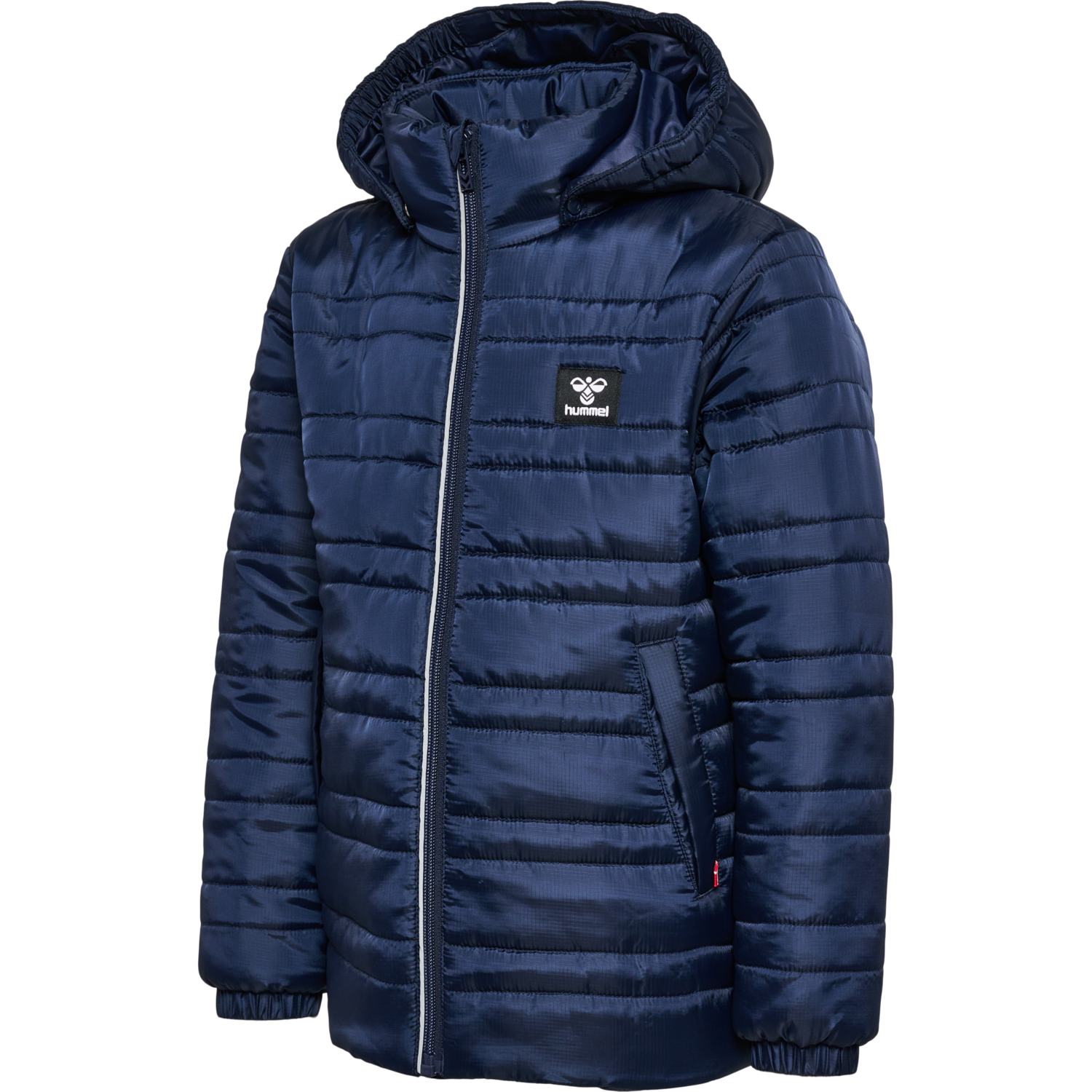 hmlBILBO TEX JACKET, BLACK IRIS, packshot