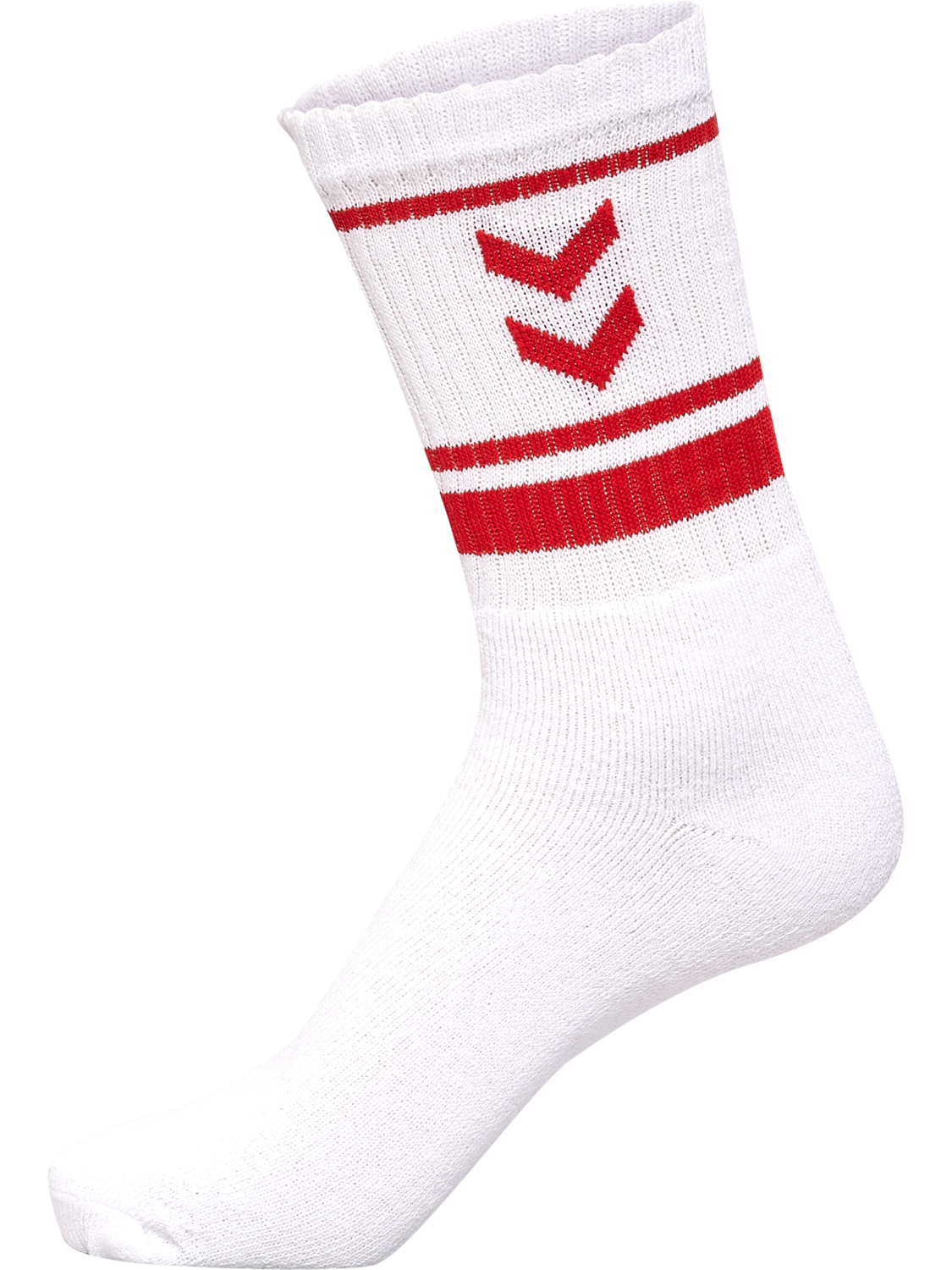 hml4 PACK TRIPLE STRIPE CREW SOCK, BLUE/RED/YELLOW/GREEN, packshot