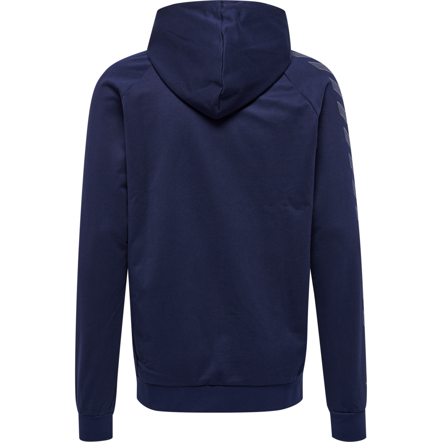 hmlMOVE GRID COTTON ZIP HOODIE, MARINE, packshot