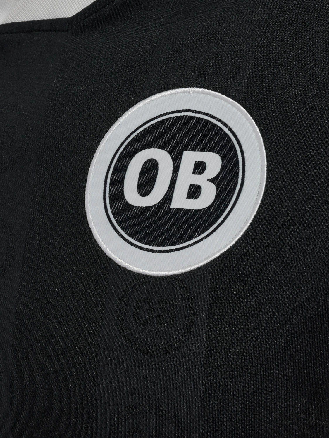 OB 24/25 PREGAME JERSEY L/S, BLACK, packshot