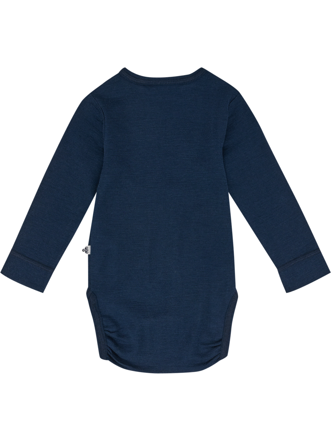 hmlMINI WOOL RIB BODY L/S, DRESS BLUES, packshot