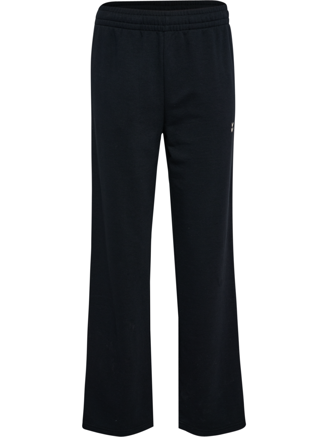 hmlPULSE WIDE W SWEAT PANTS, BLACK, packshot