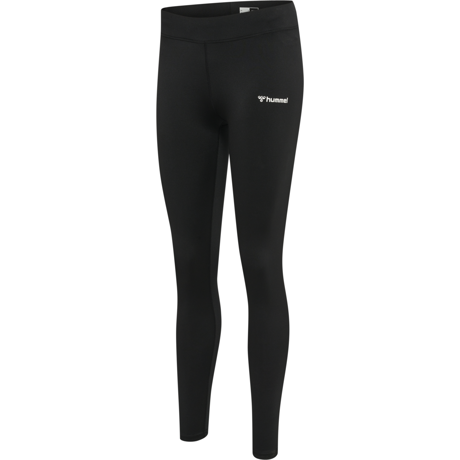 hmlWINNIE MID WAIST TIGHTS, BLACK, packshot