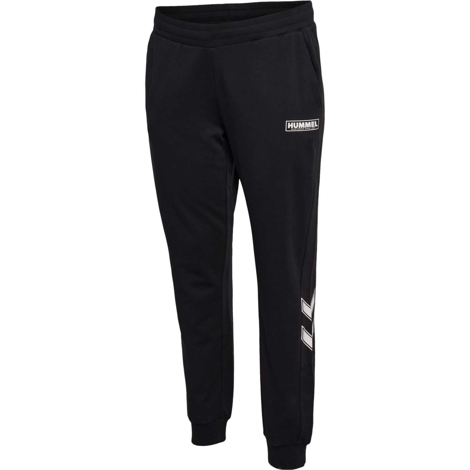 hmlLEGACY WO REGULAR PANTS PLUS, BLACK, packshot