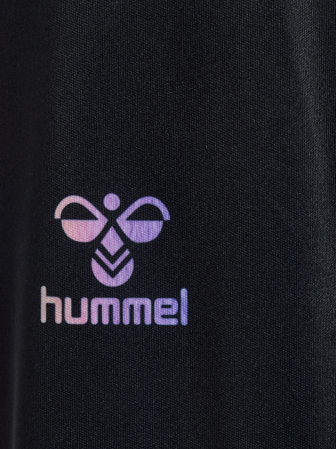 hmlSHIMMER SHORTS, BLACK, packshot