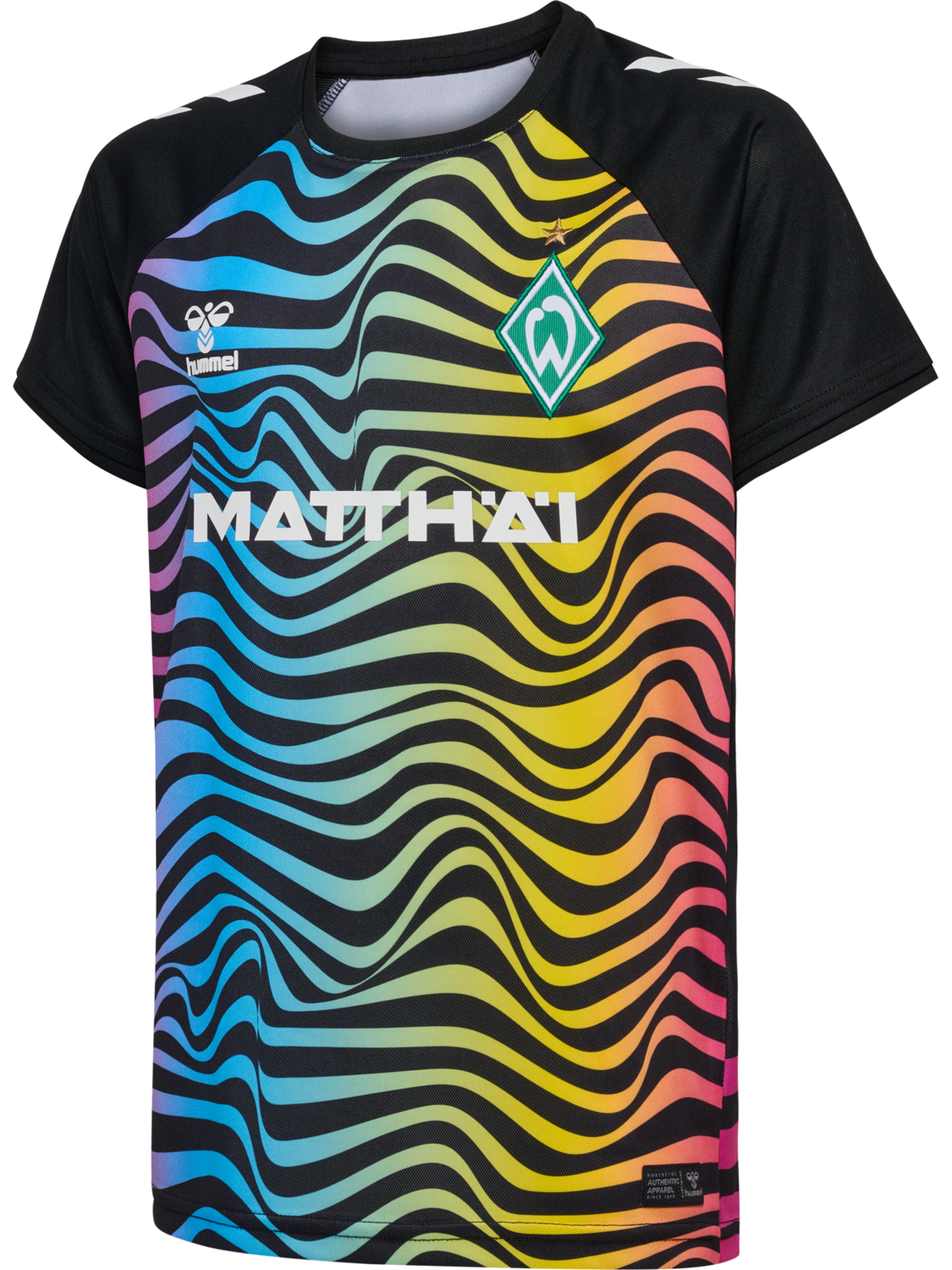 WER 24/25 GK JERSEY S/S KIDS, MULTI COLOUR, packshot