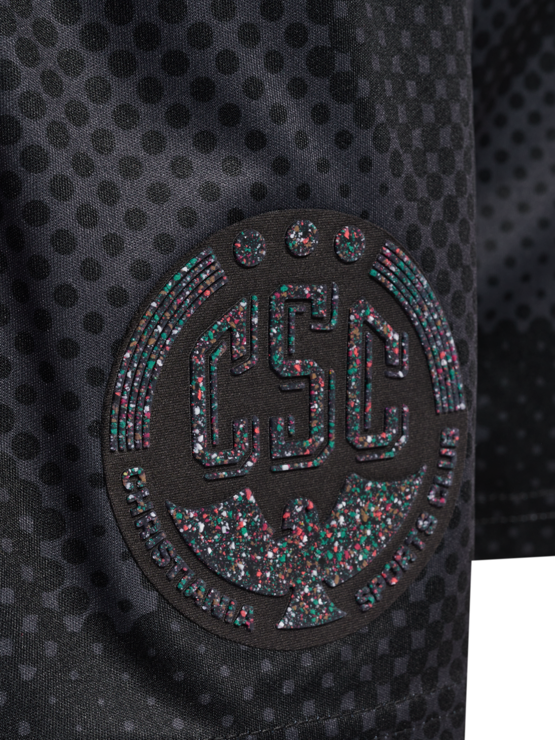 CSC 22/23 AWAY SHORTS, JET BLACK/FORGED IRON, packshot