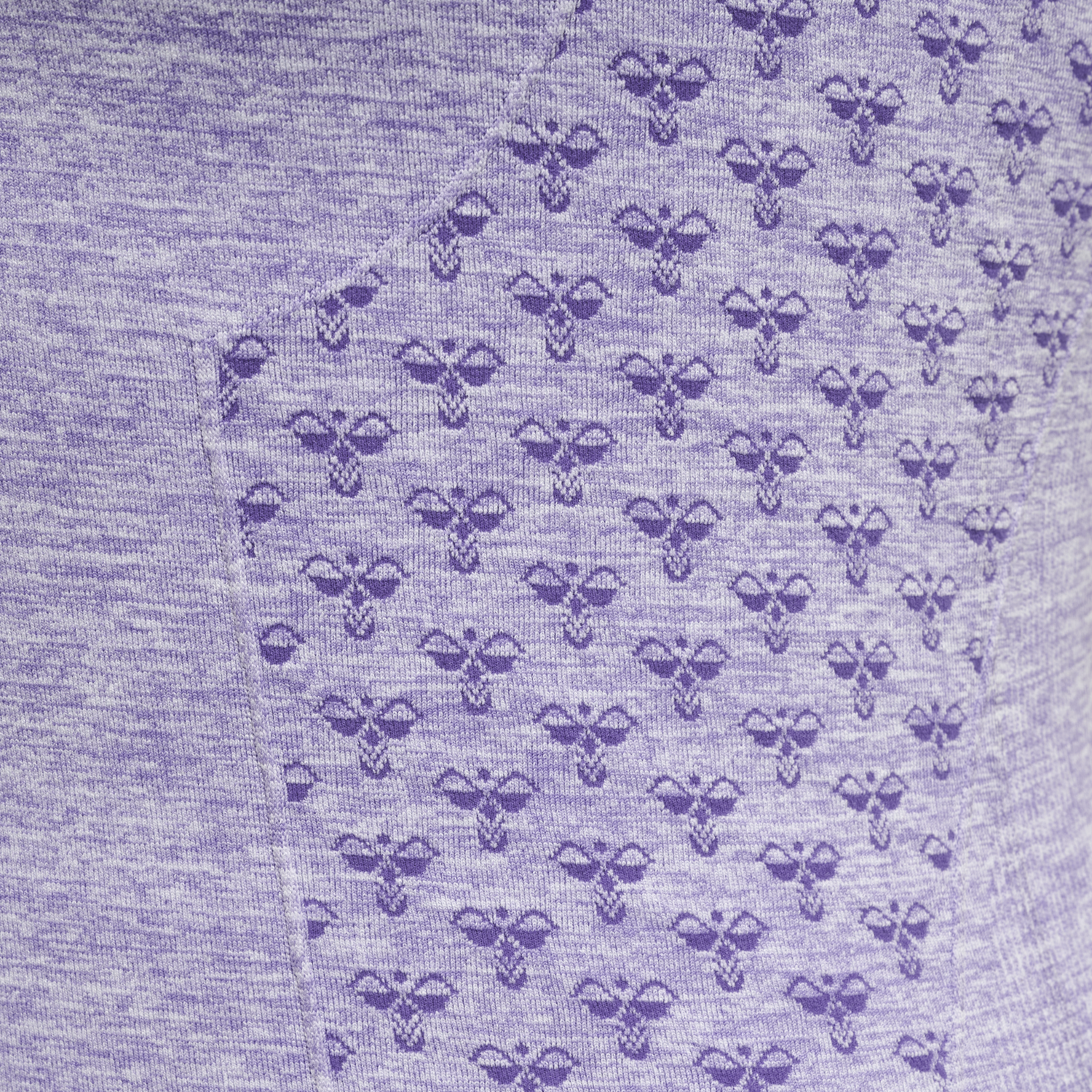 hmlCI SEAMLESS TOP, LAVENDER MELANGE, packshot