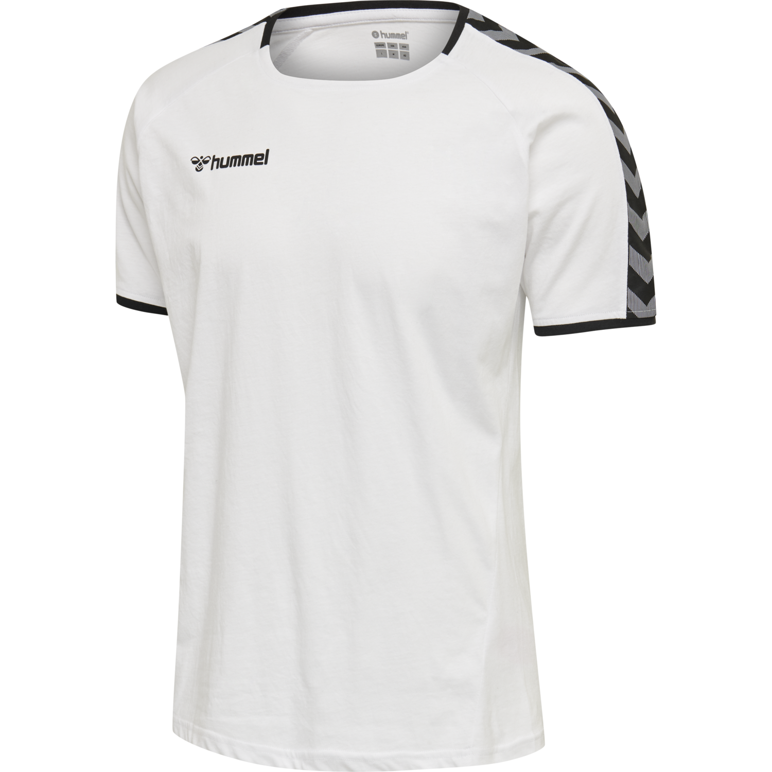 hmlAUTHENTIC KIDS TRAINING TEE, WHITE, packshot