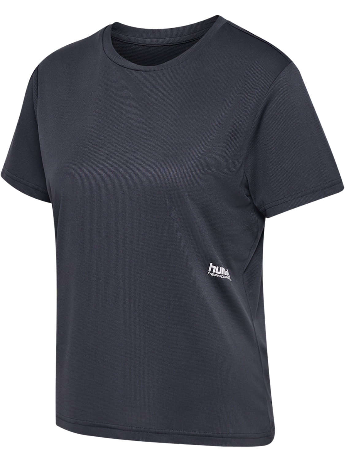 hmlPULSE WORKOUT W T-SHIRT S/S, EBONY, packshot