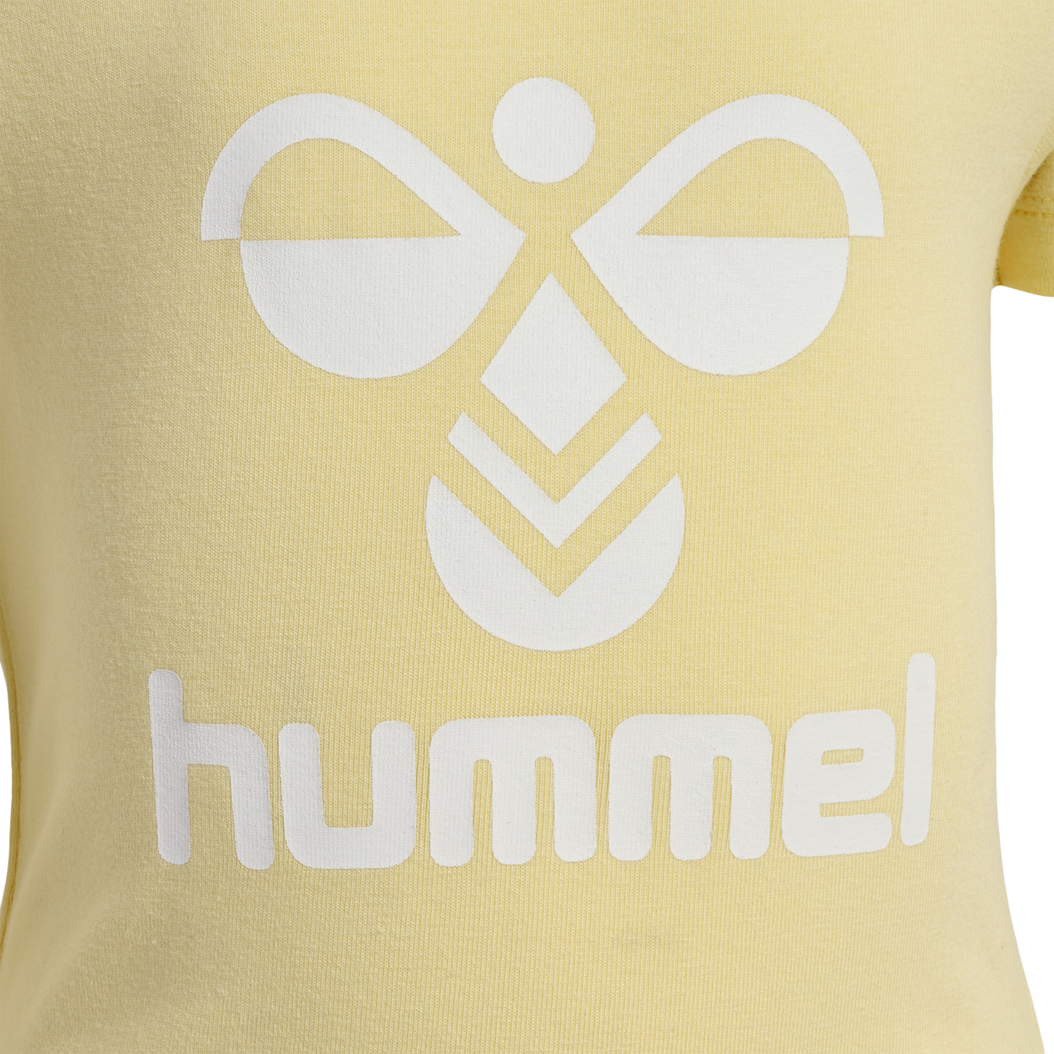 hmlDREAM RUFFLE BODY S/S, ITALIAN STRAW, packshot