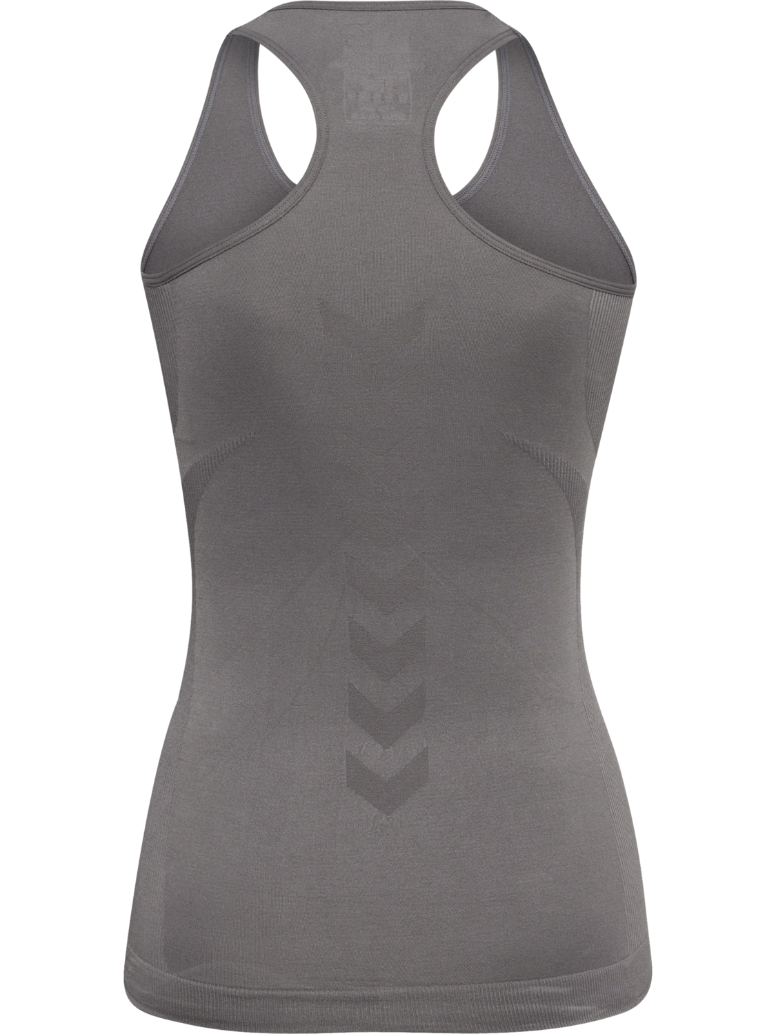 hmlTIF SEAMLESS TOP, CHARCOAL GRAY, packshot