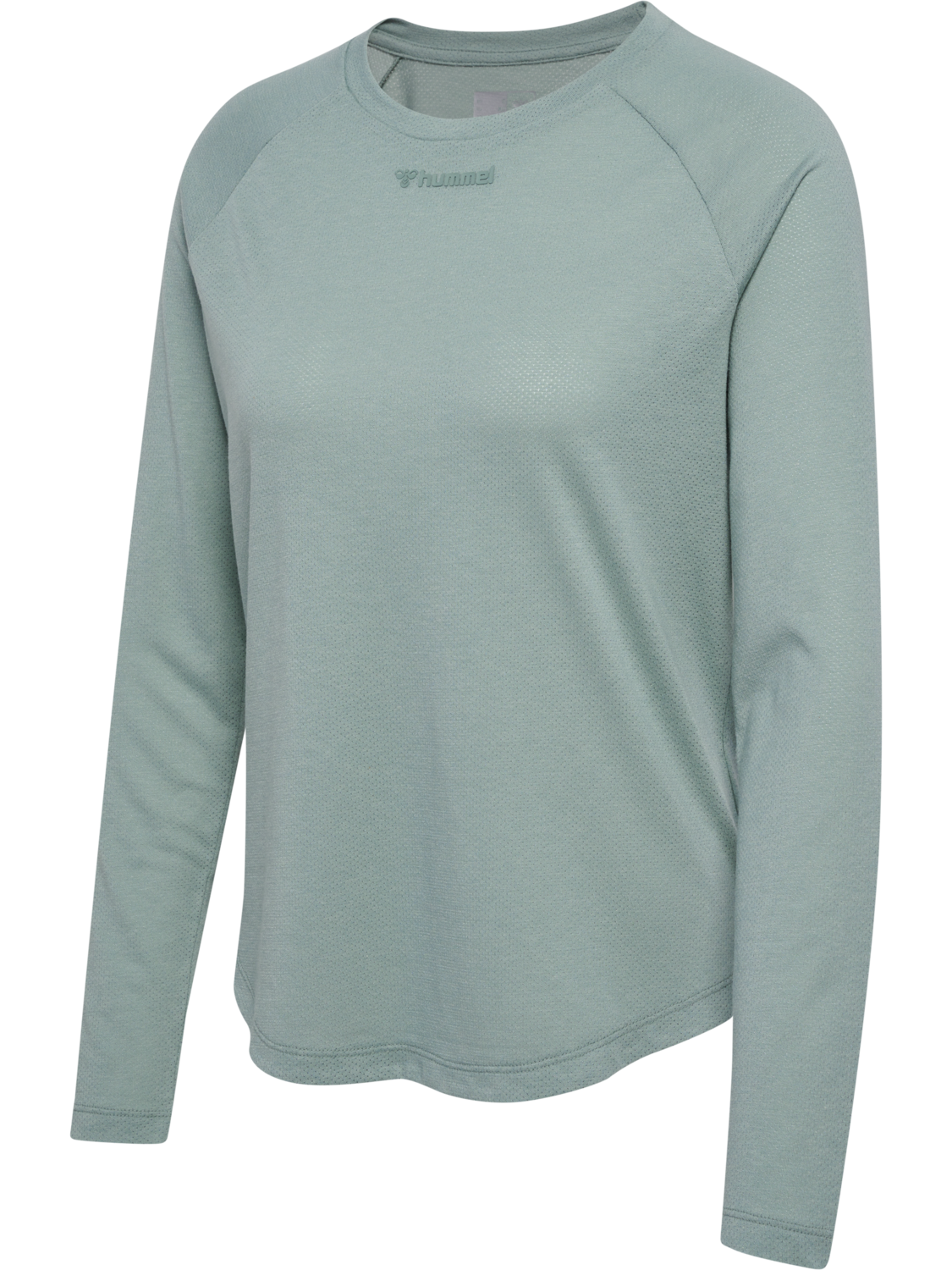 hmlMT VANJA T-SHIRT L/S, CHINOIS GREEN, packshot