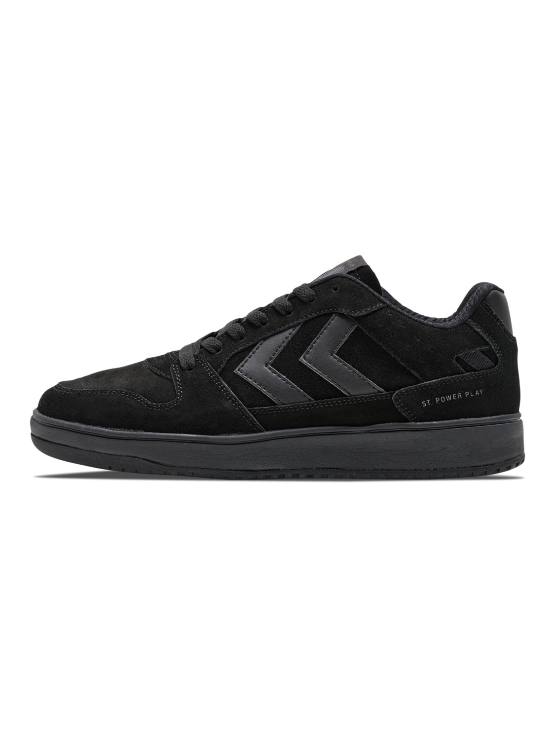 ST. POWER PLAY SUEDE, BLACK/BLACK, packshot