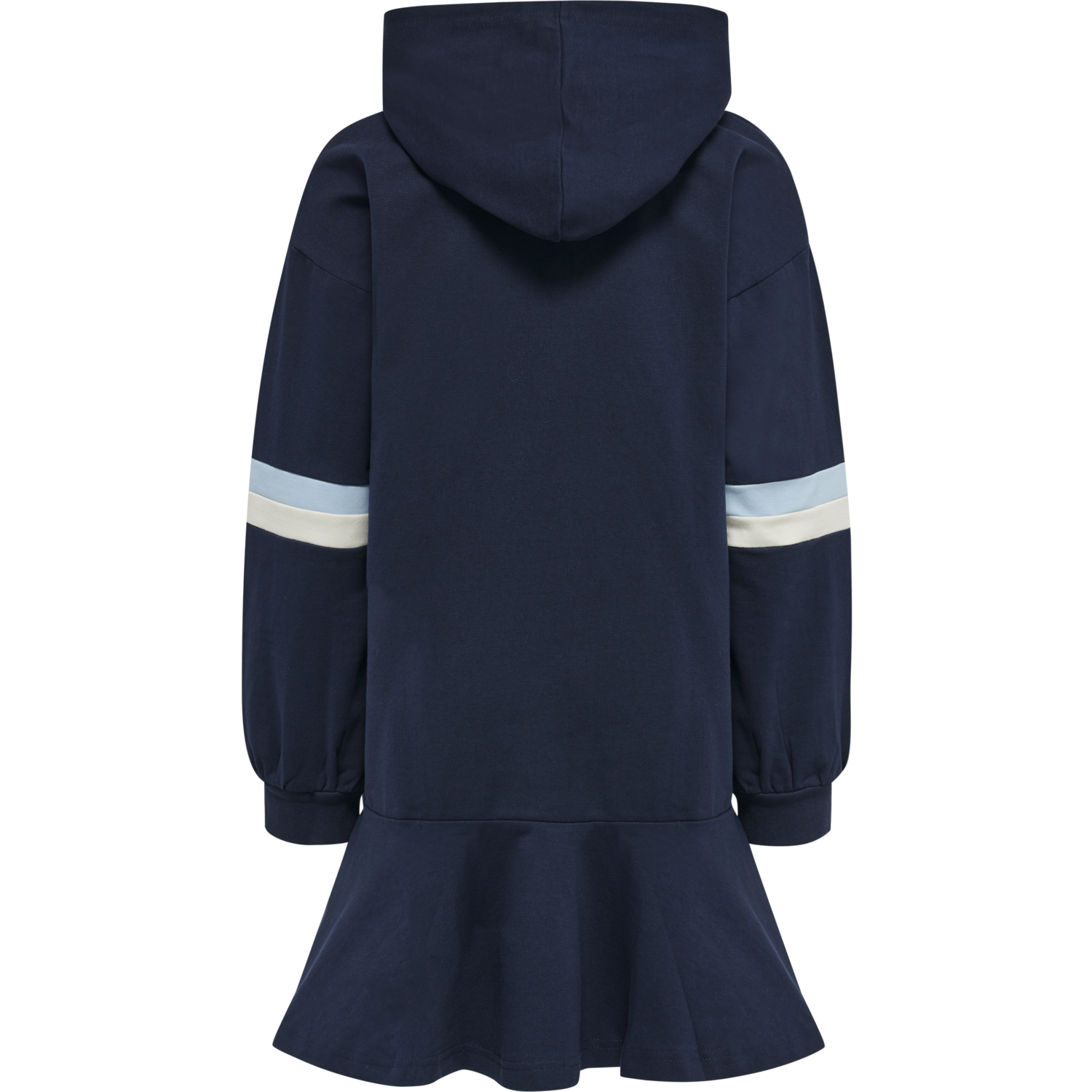 hmlBEVERLY HOODIE DRESS, BLACK IRIS, packshot
