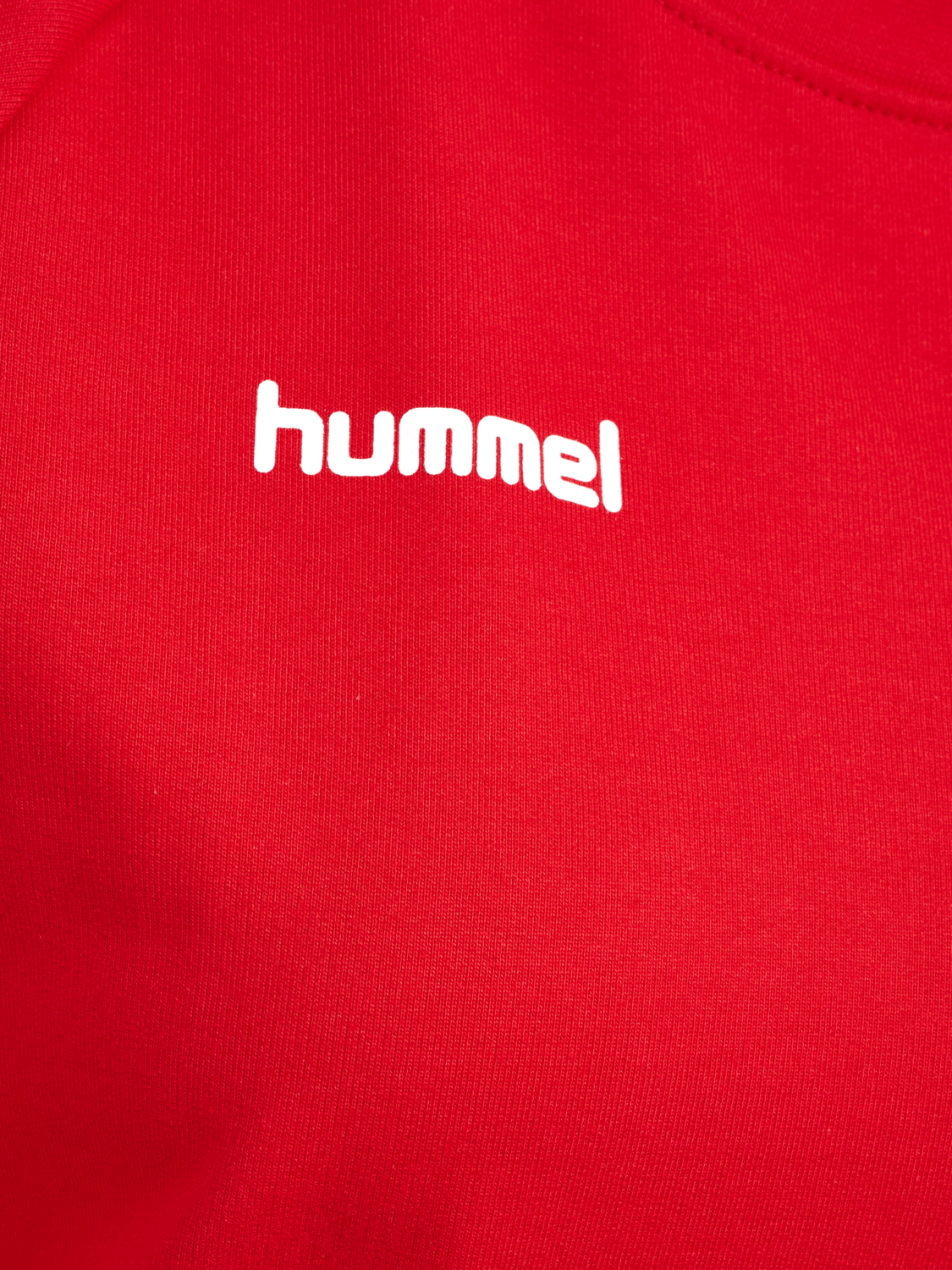 HMLGO COTTON SWEATSHIRT WOMAN, TRUE RED, packshot