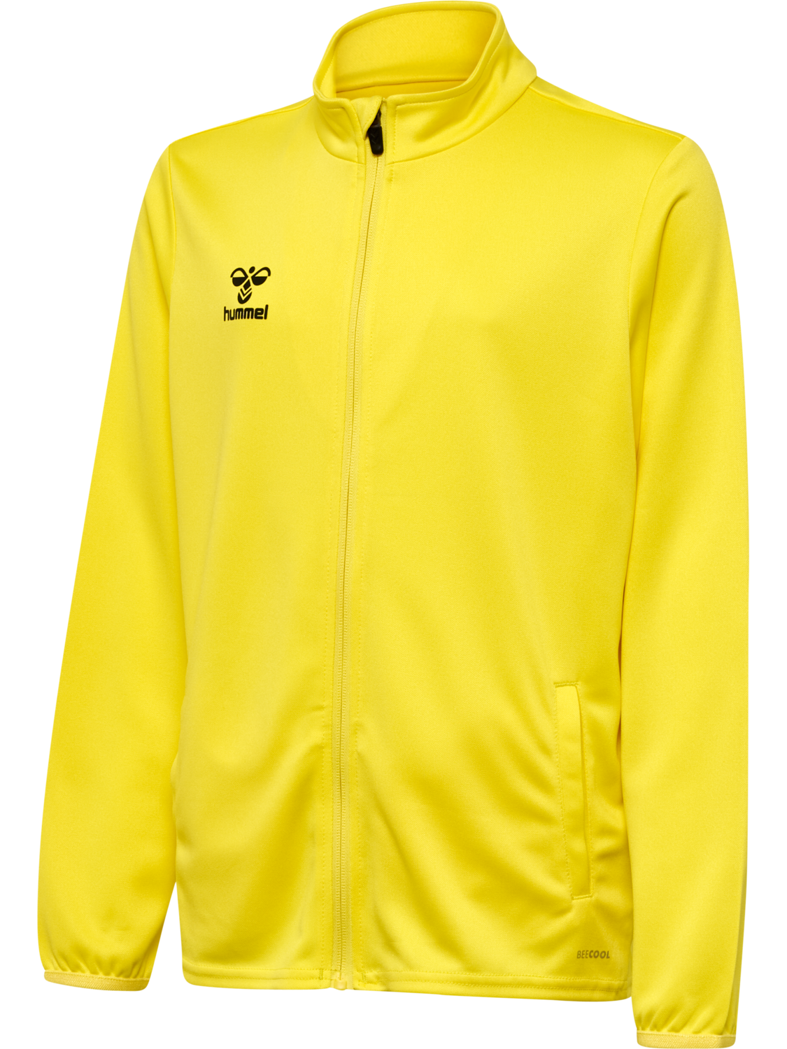 hmlESSENTIAL TRACK JACKET KIDS, BLAZING YELLOW, packshot