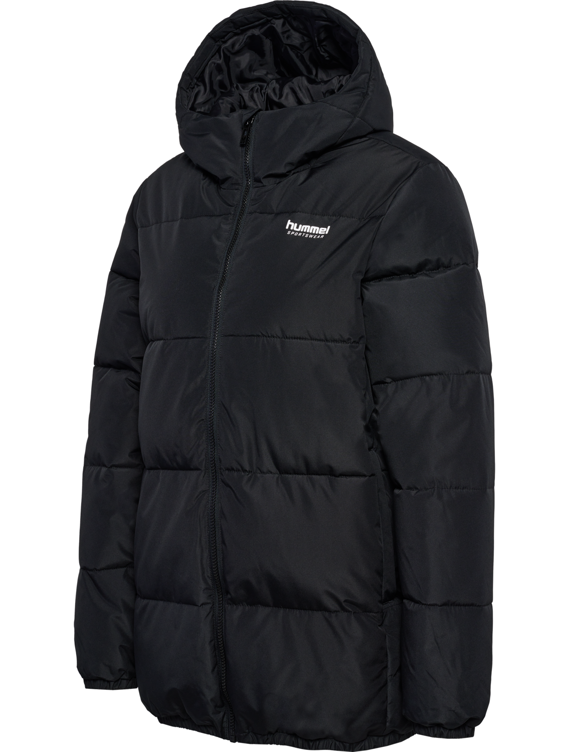 hmlLGC NICOLA PUFF JACKET, BLACK, packshot