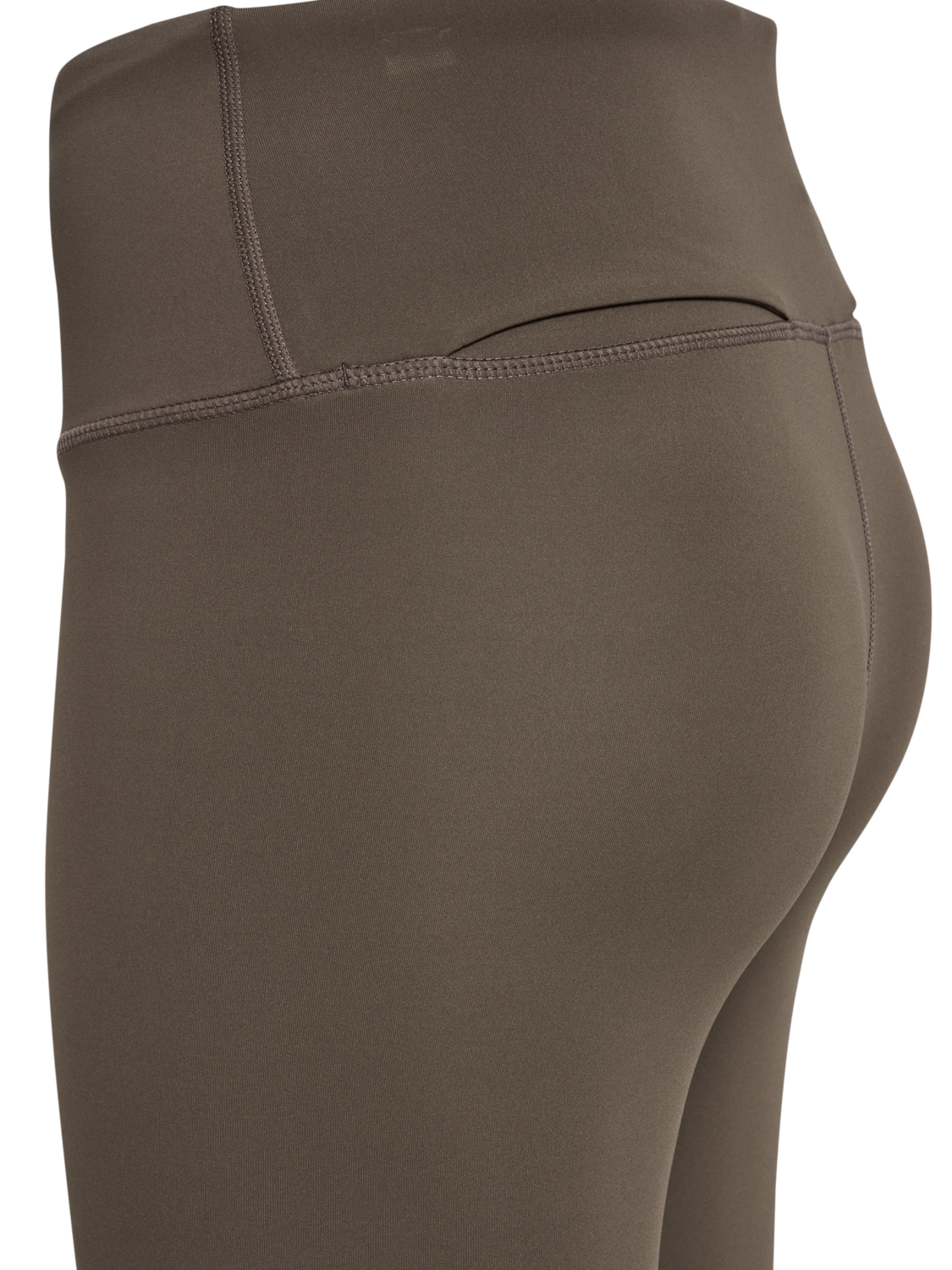 hmlCOURT MID WAIST POCKET TIGHTS W, TURKISH COFFEE, packshot