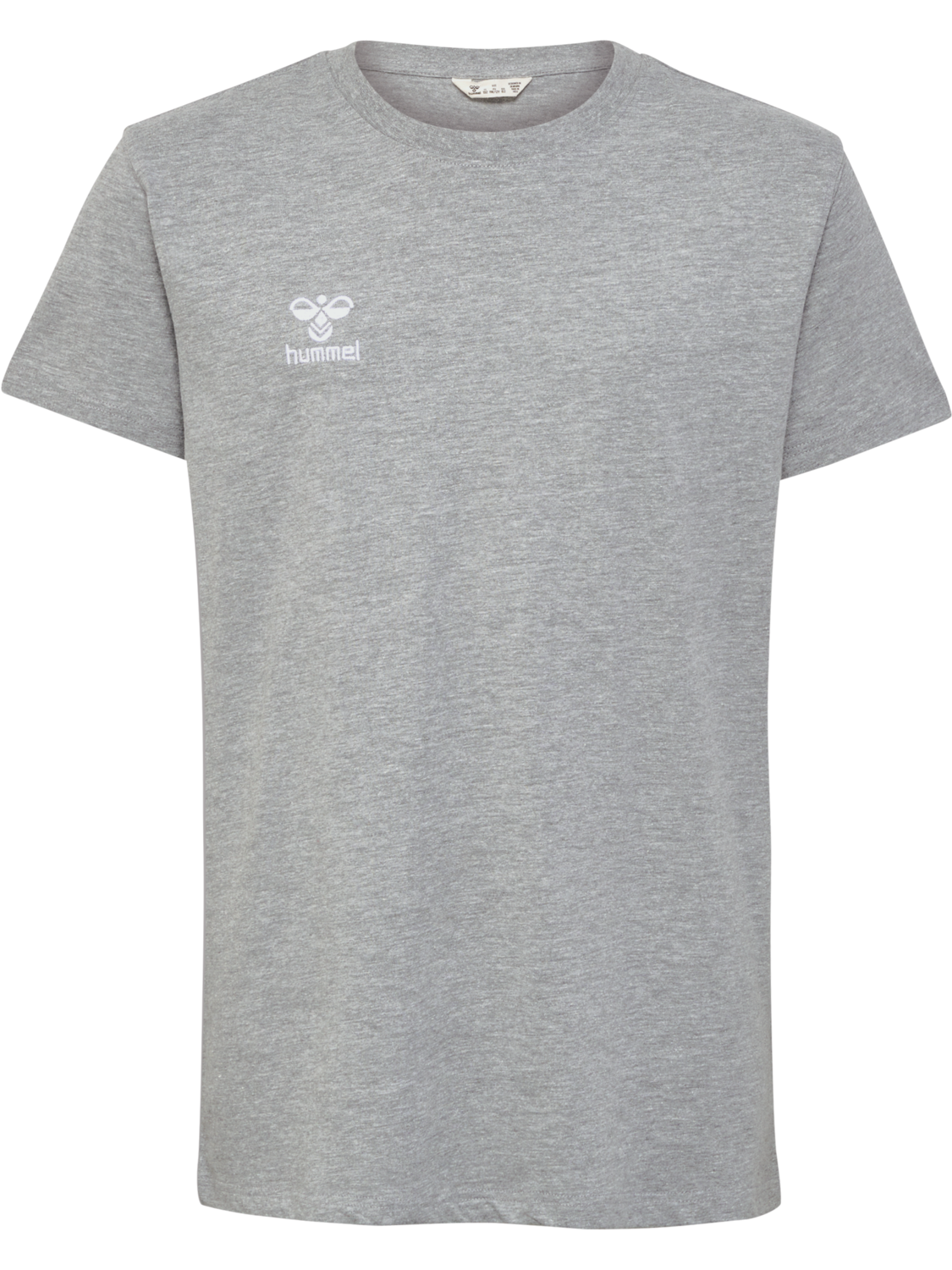 hmlGO 2.0 T-SHIRT S/S KIDS, GREY MELANGE, packshot