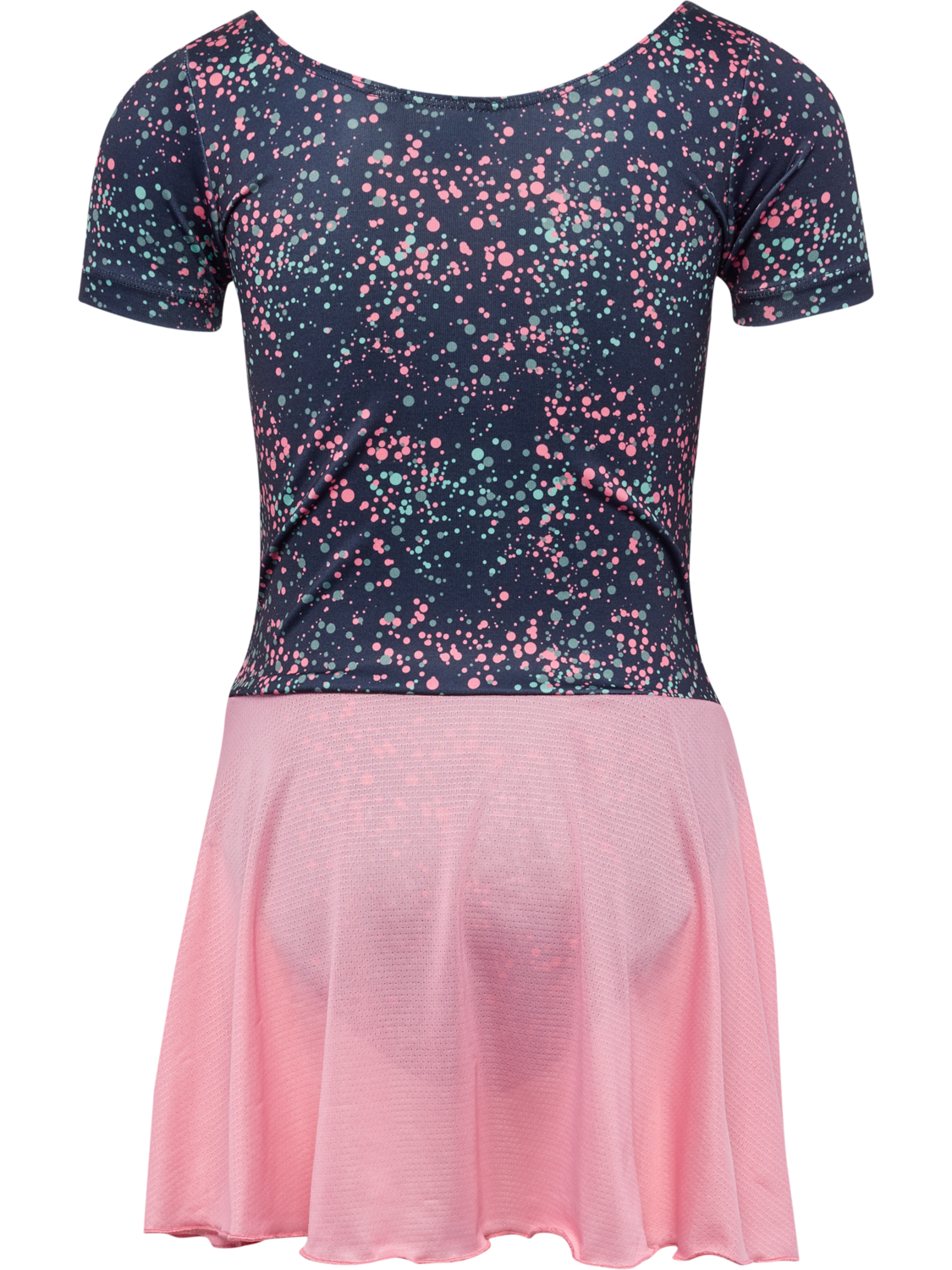 hmlNELLY GYMSUIT S/S, PEONY, packshot