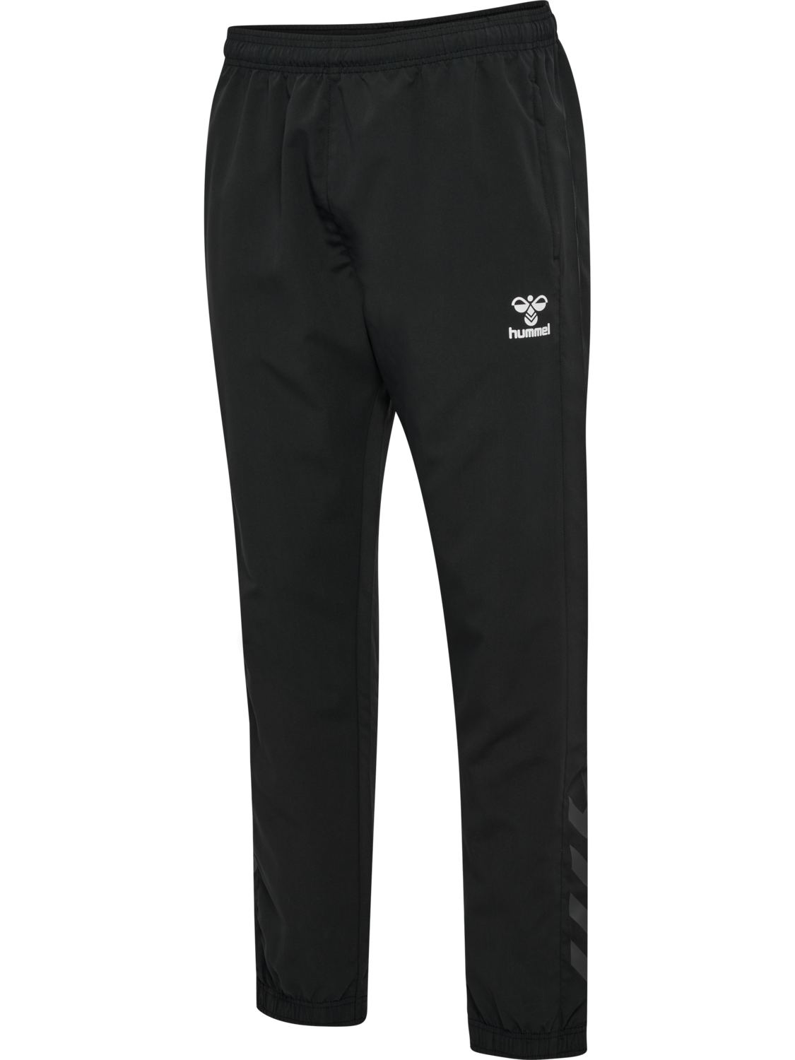 hmlTRAVEL WOVEN PANTS, BLACK, packshot